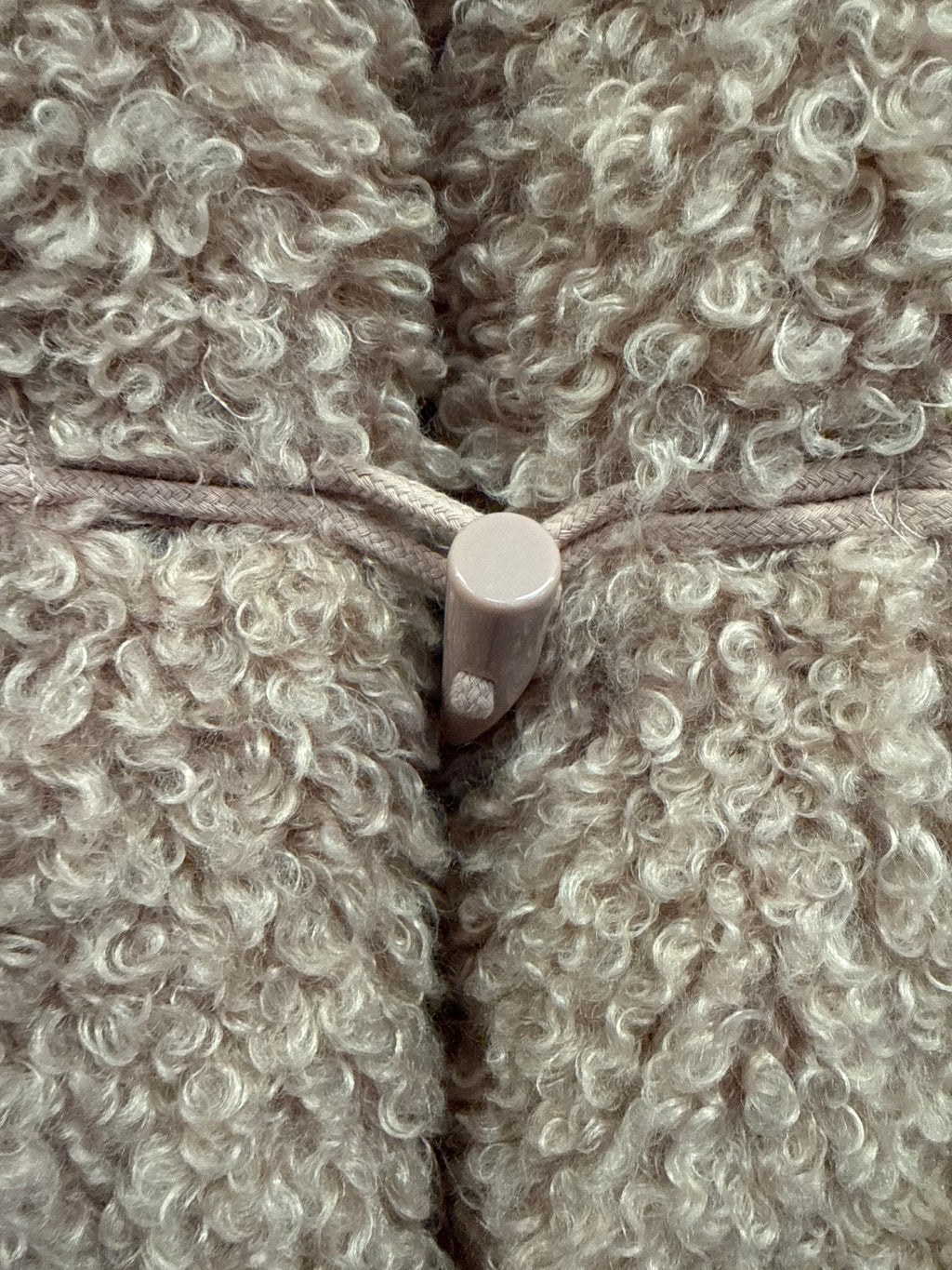 LAUREN CONRAD SHERPA CROP JACKET