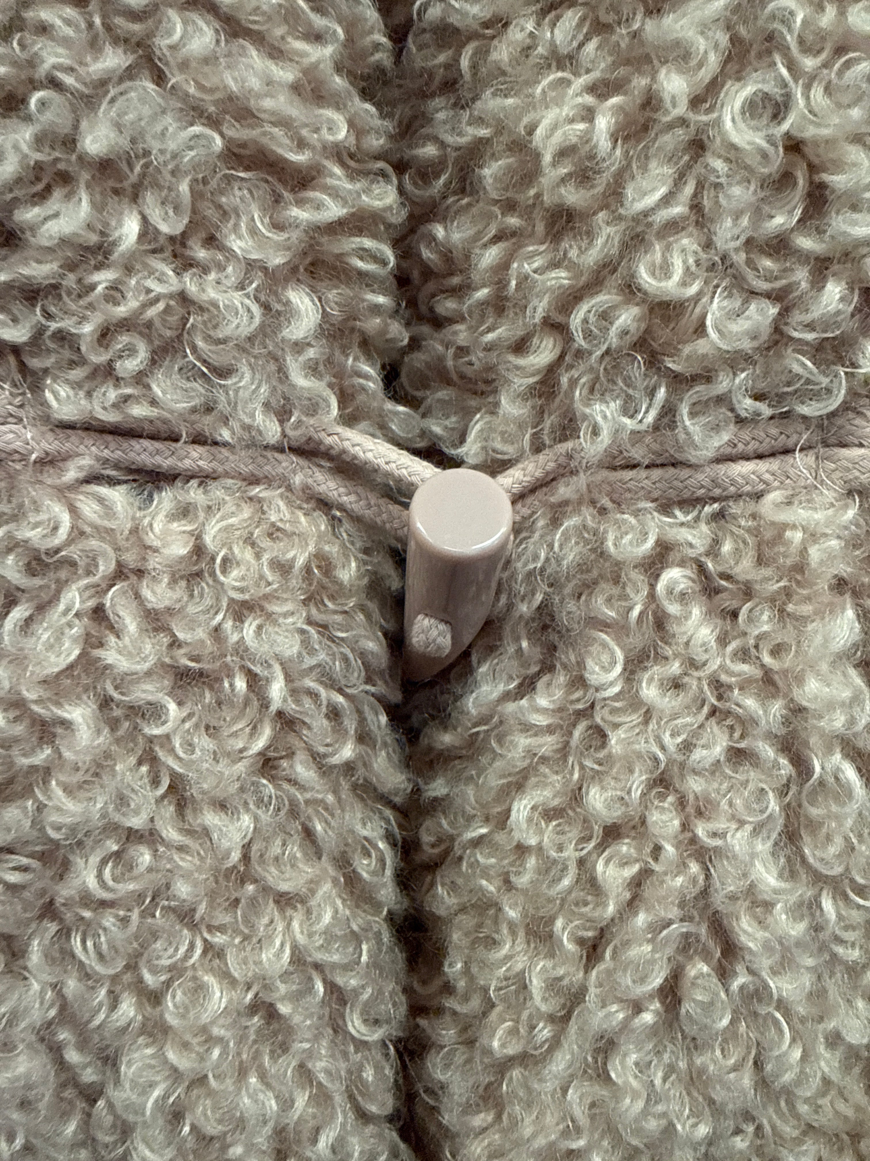 LAUREN CONRAD SHERPA CROP JACKET
