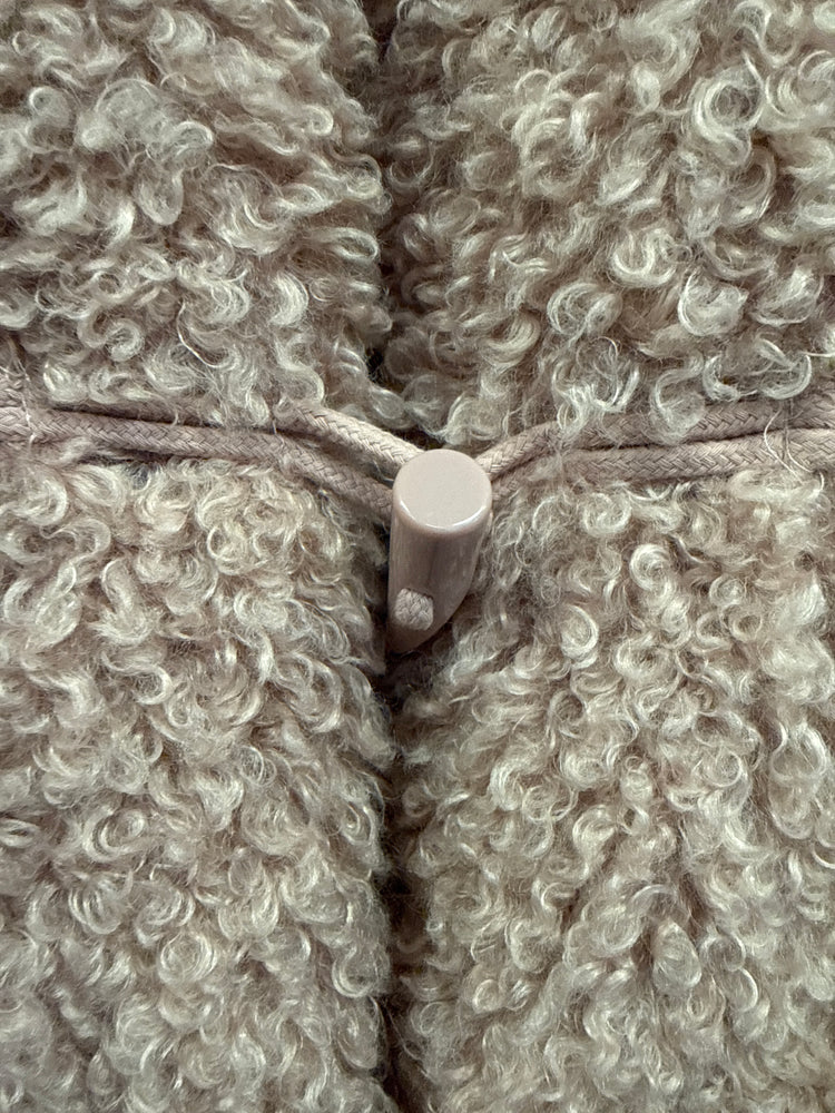 LAUREN CONRAD SHERPA CROP JACKET