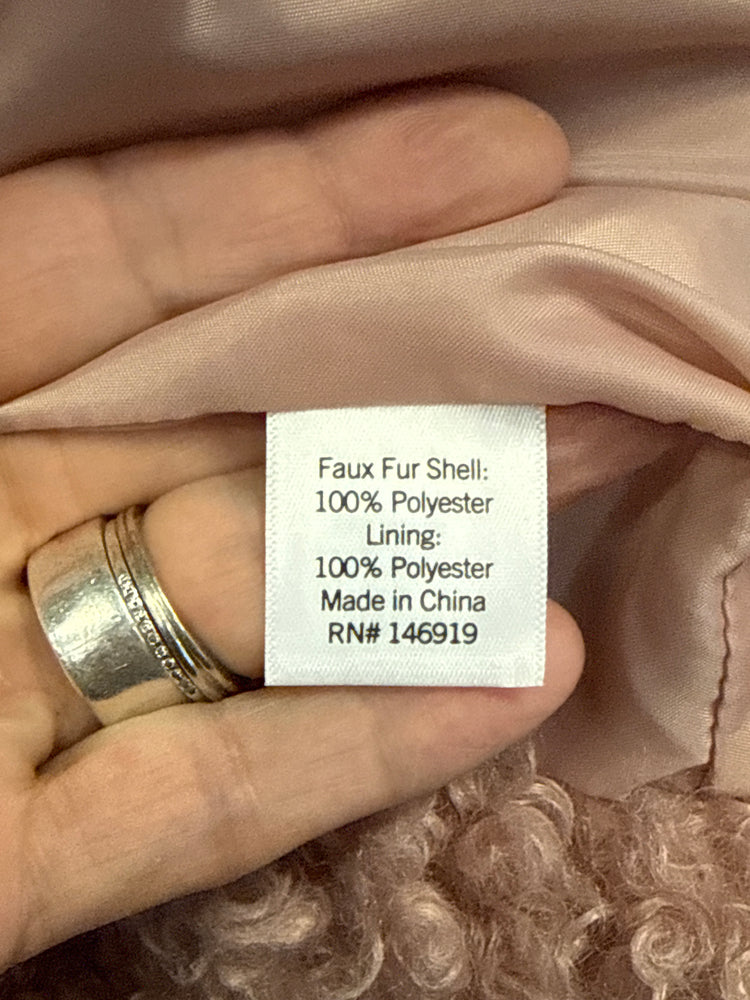 LAUREN CONRAD SHERPA CROP JACKET