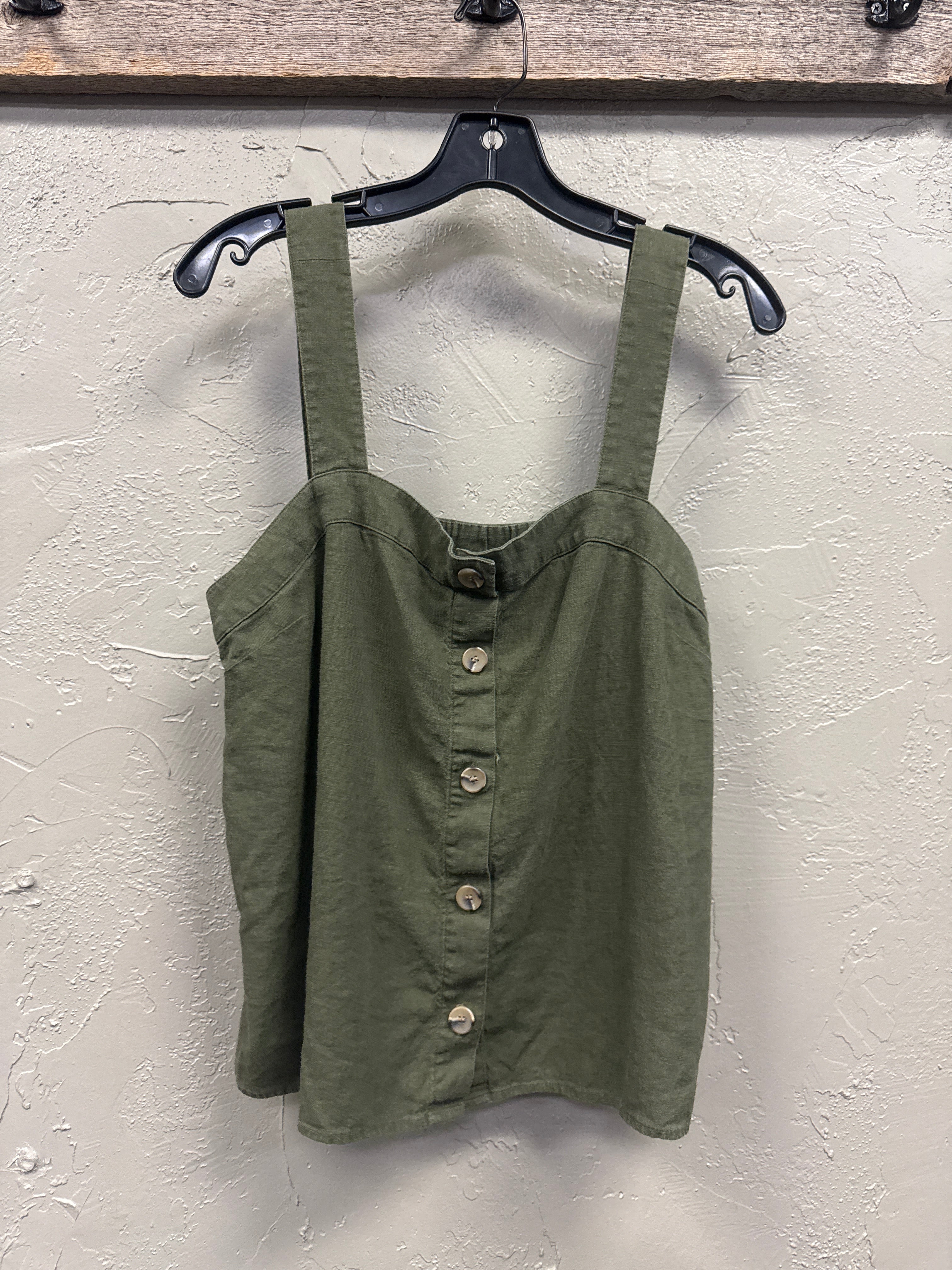 J Crew Button Front Tank (org$55)