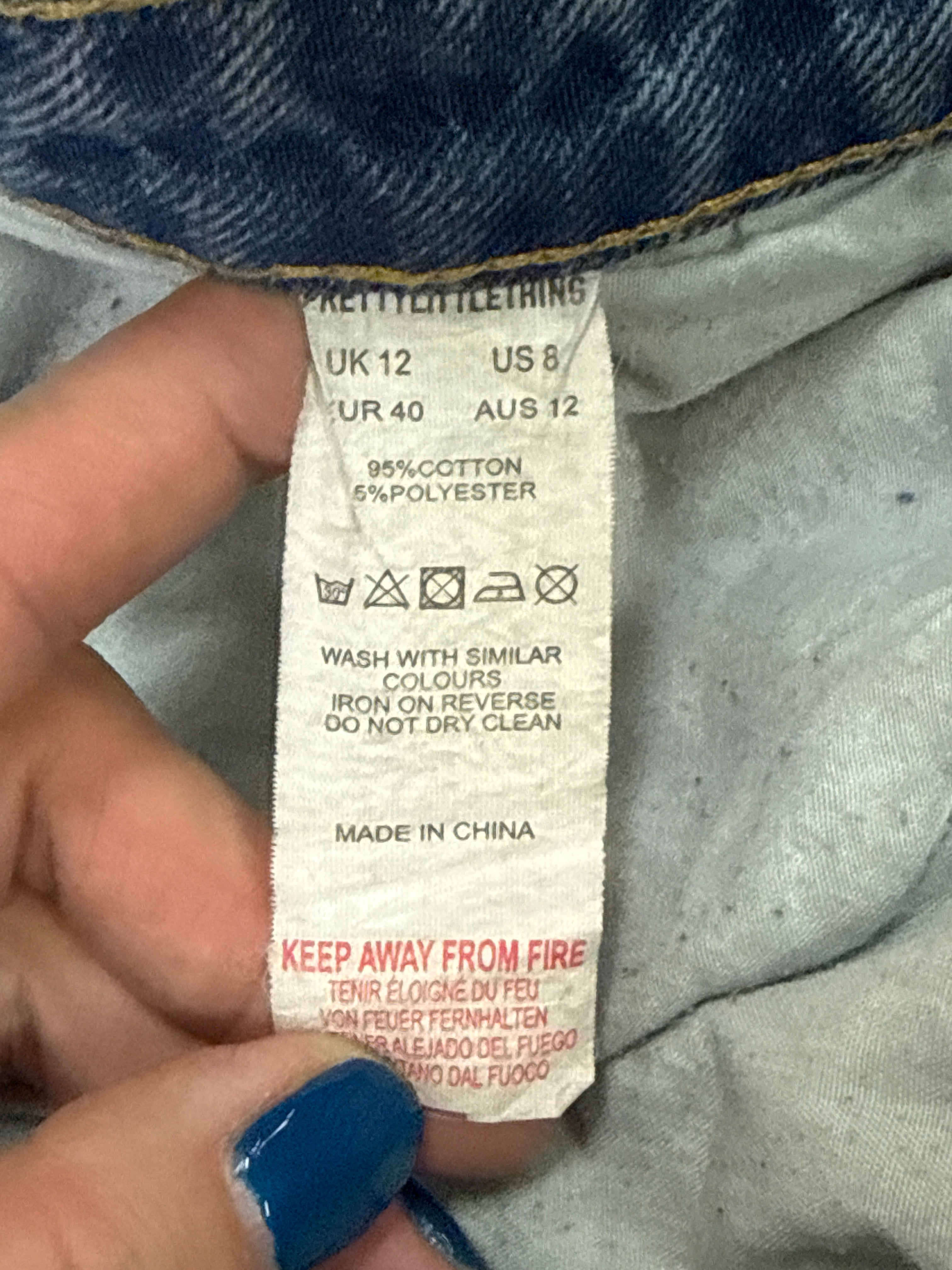 PLT RIPPED MOM JEAN