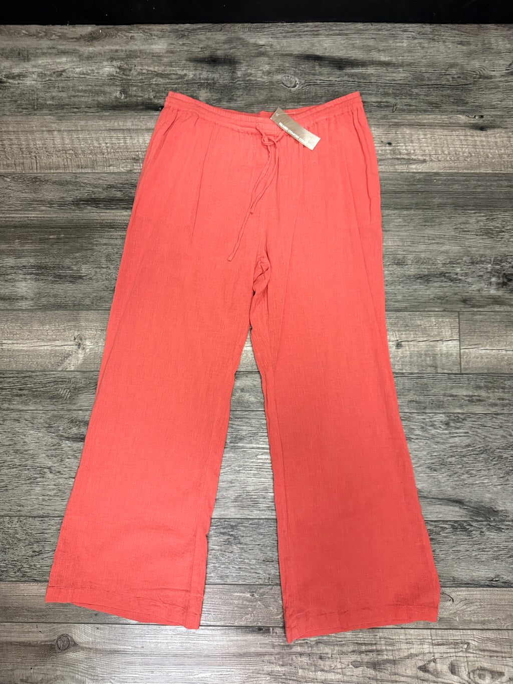 NWT Gillian Grey Cotton Pant