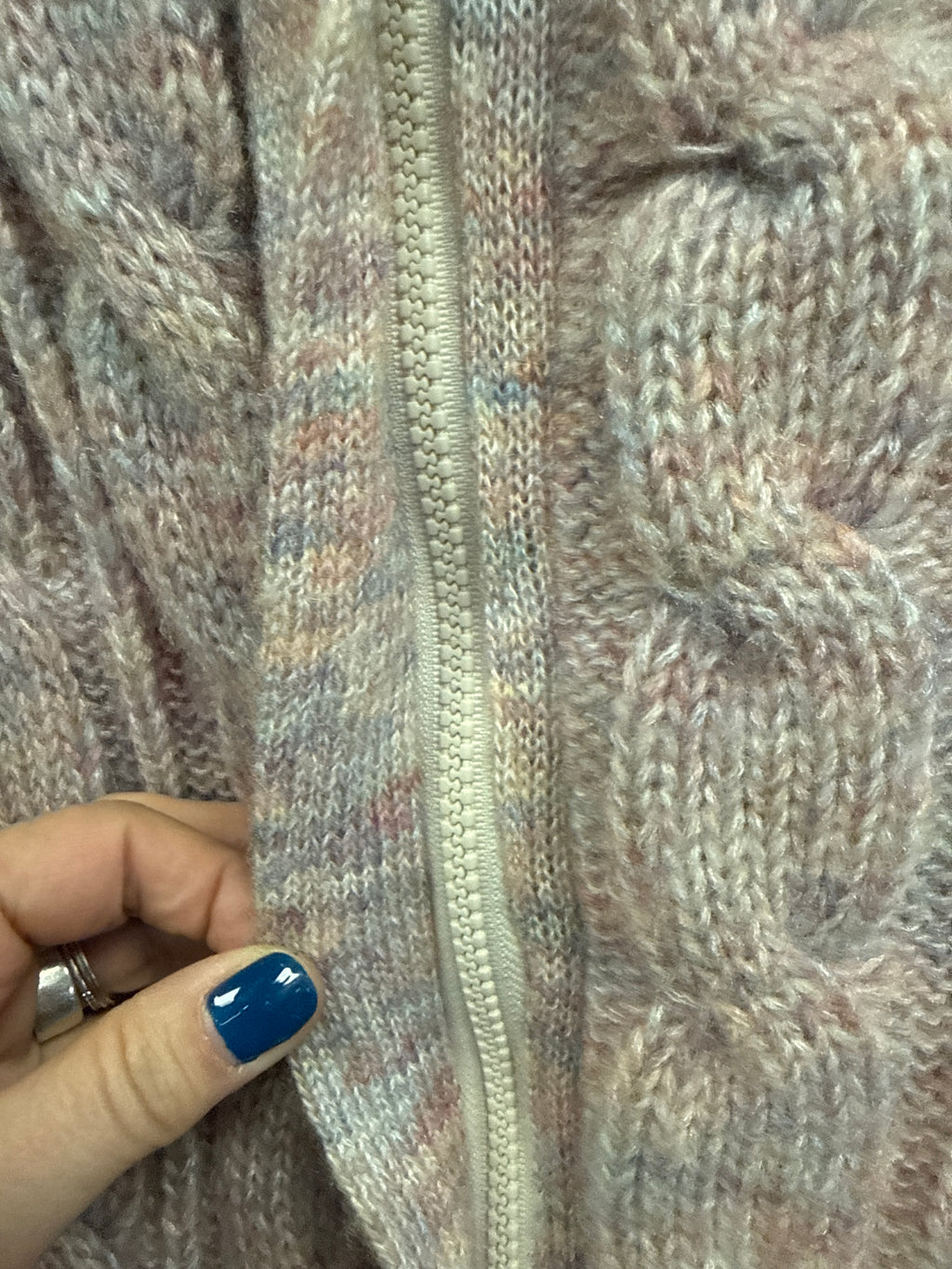 Vtg Braetan Cable Knit Jacket