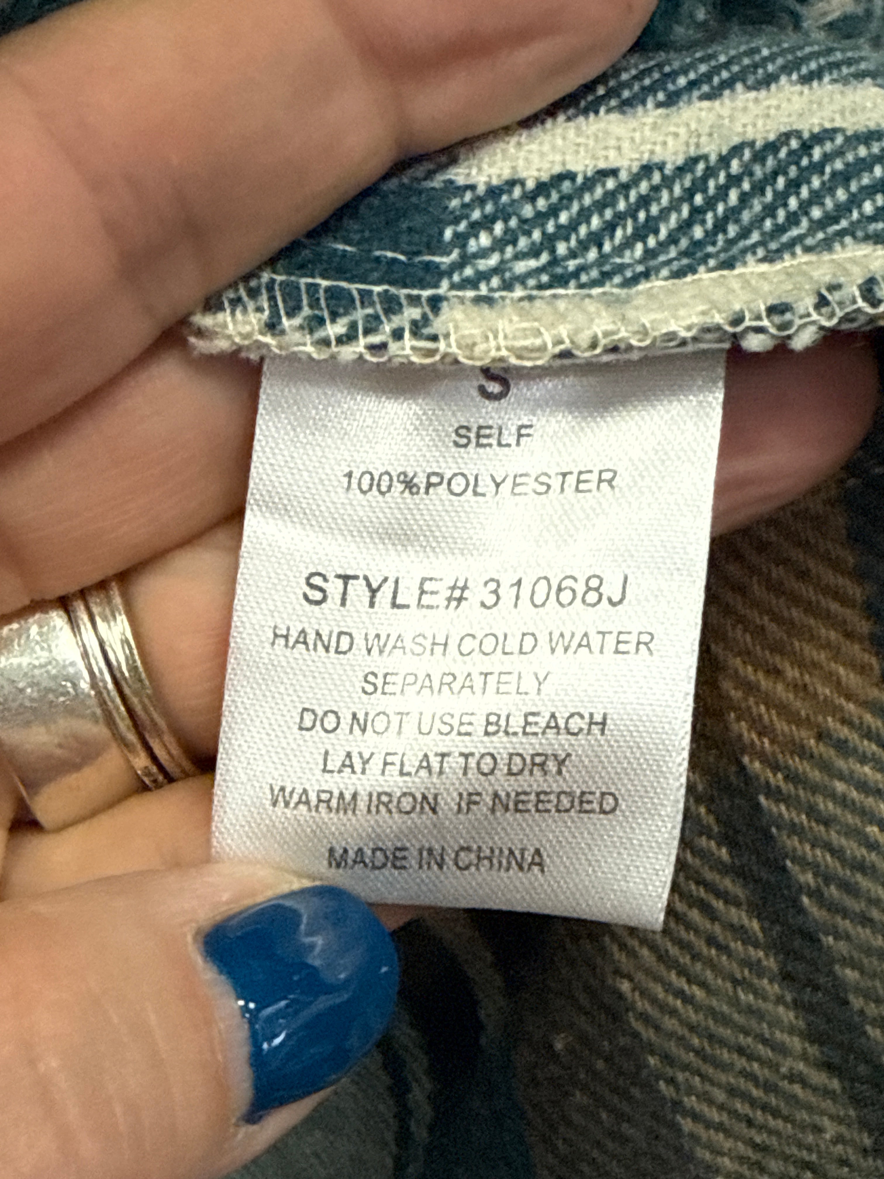 BLUE B FLANNEL SHACKET