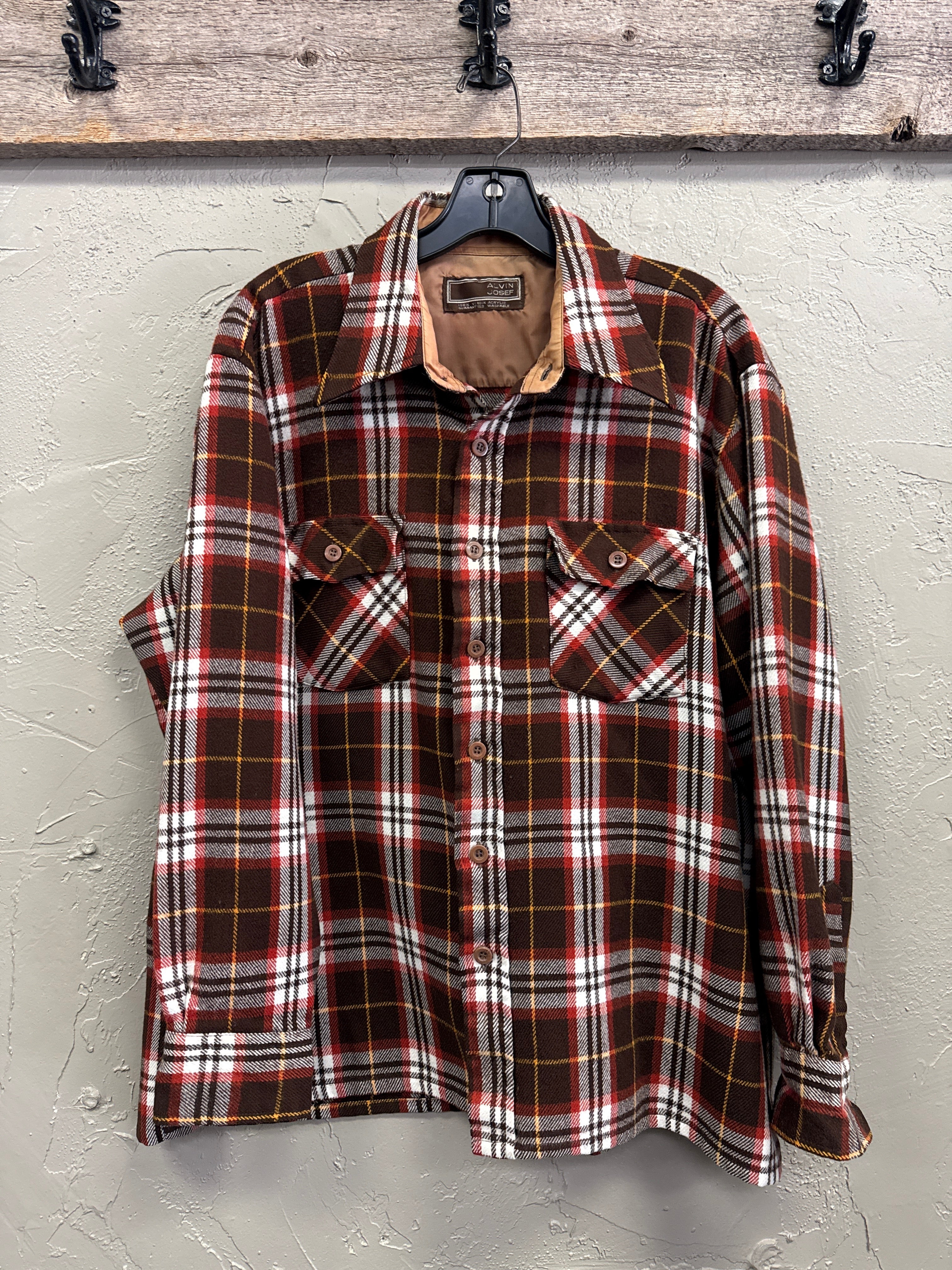 VTG ALVIN JOSEF FLANNEL