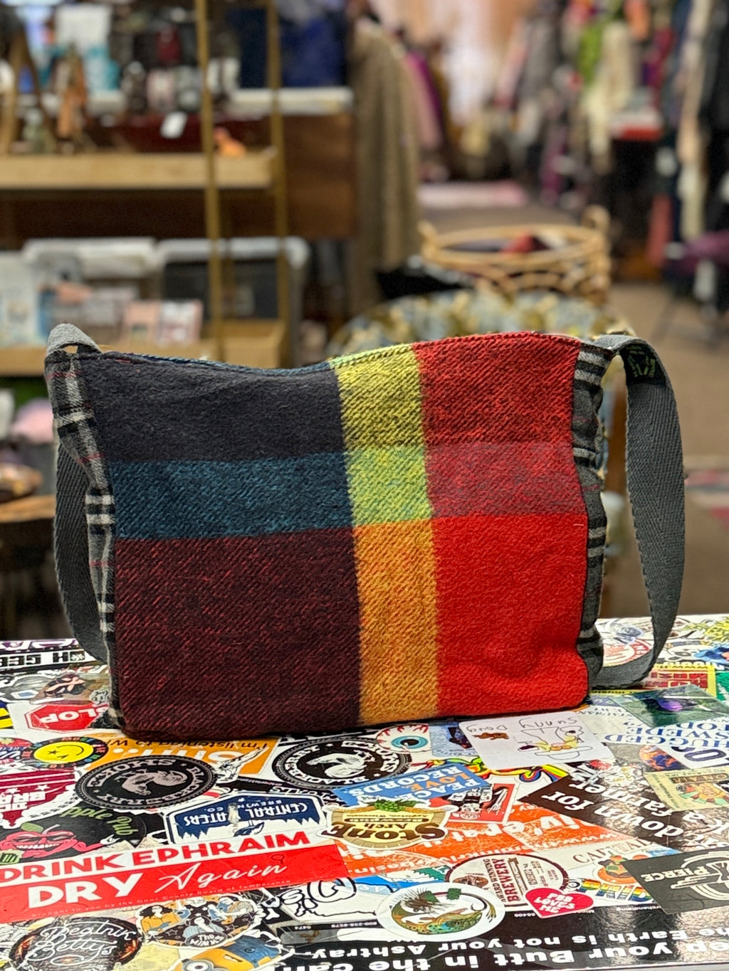 LARGE UPCYCLED PATCHWORK BAGS