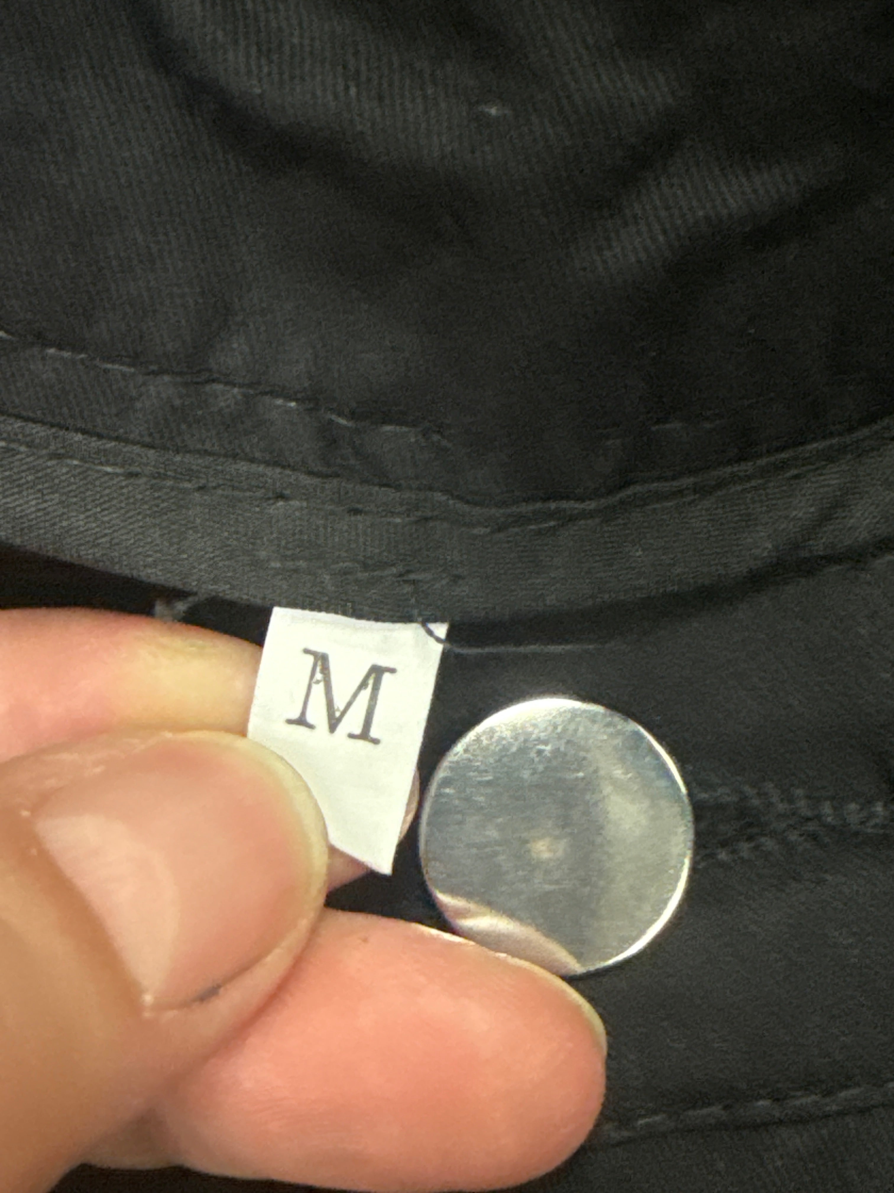 BLACK CARGO MIDI SKIRT