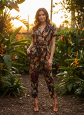 Zara Floral Jumpsuit