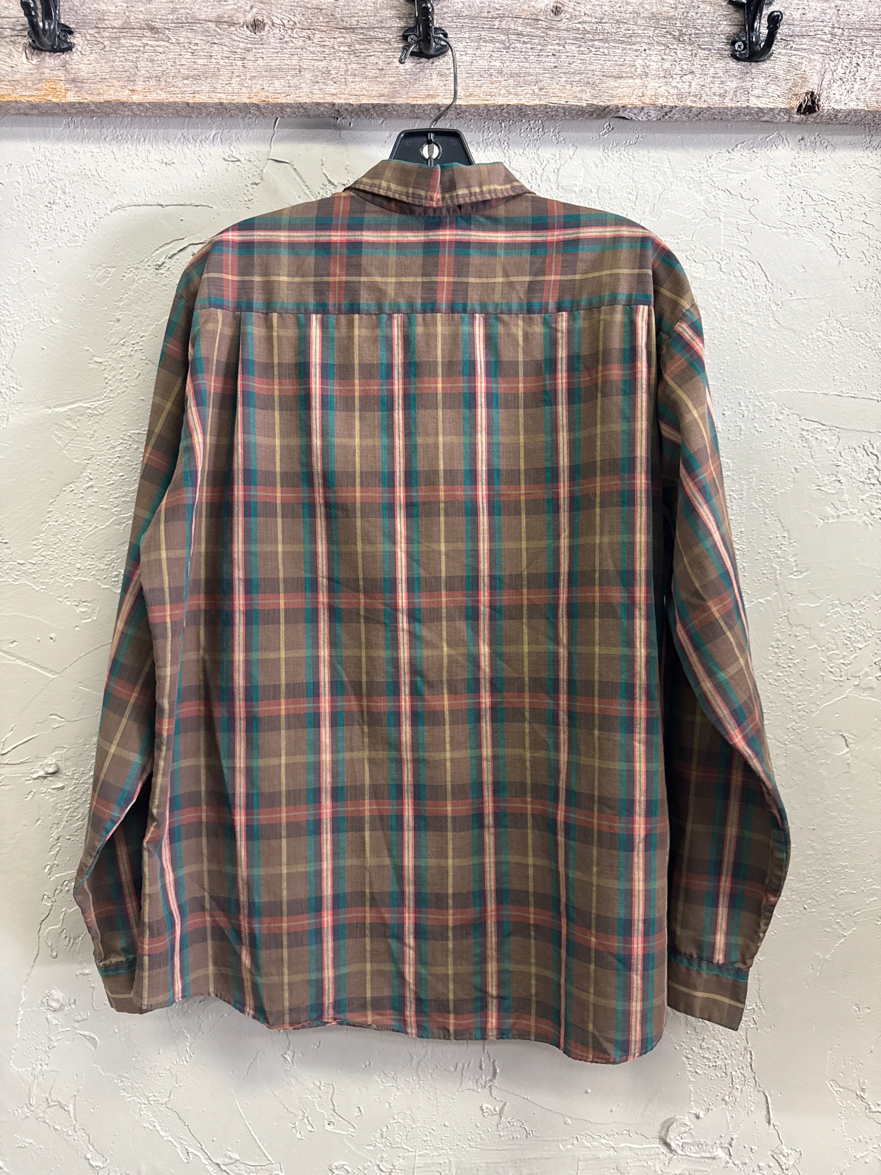 VTG PLAID SHIRT