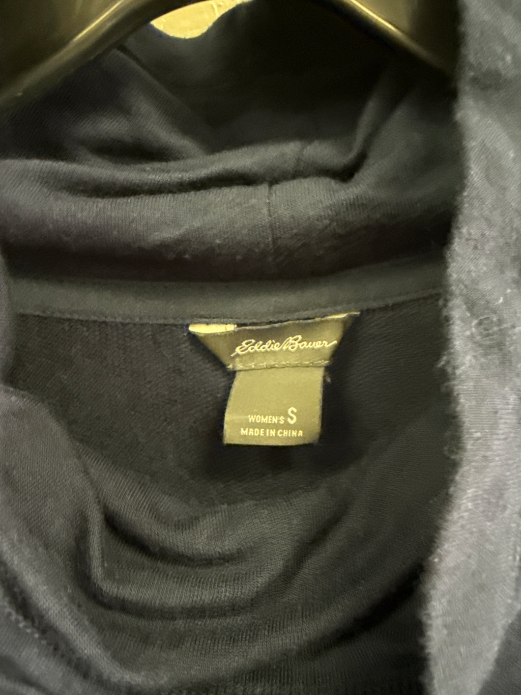 EDDIE BAUER COWL NECK TOP