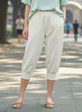 LOOSE FIT CROP JOGGER