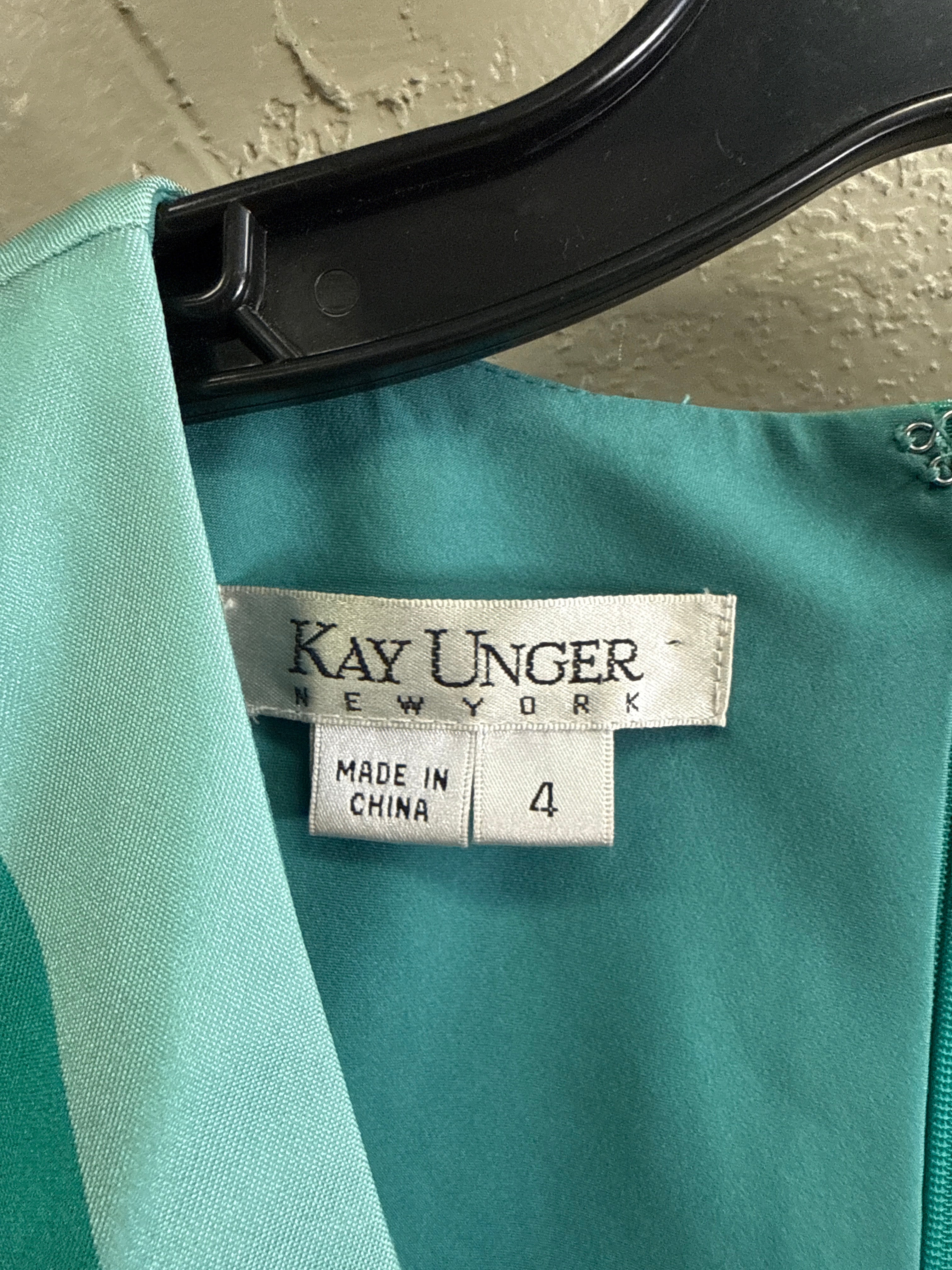 KAY UNGER FIT-AND-FLARE COCKTAIL DRESS (org$172)