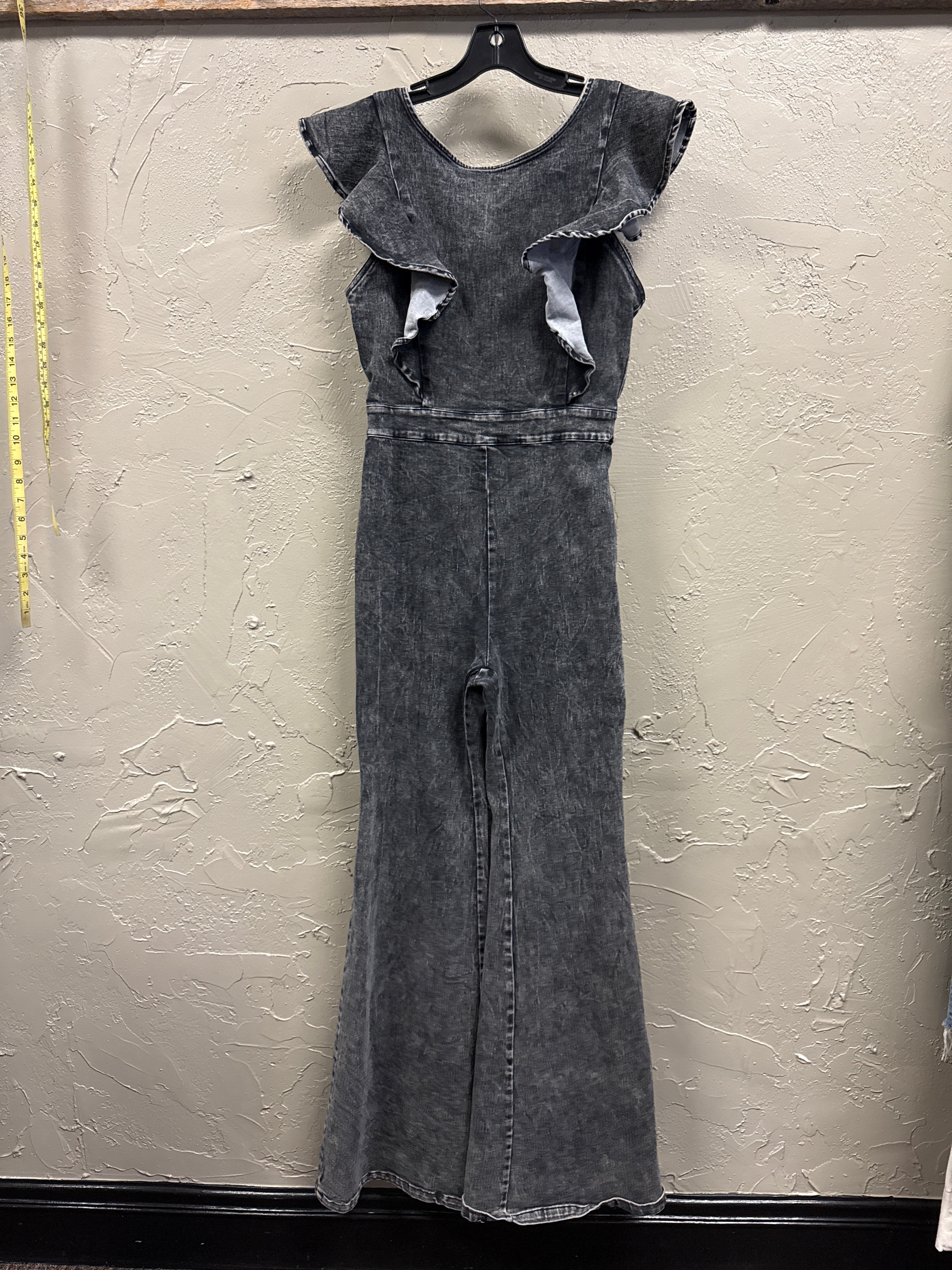 Jealous Tomato Acid Wash Jumpsuit