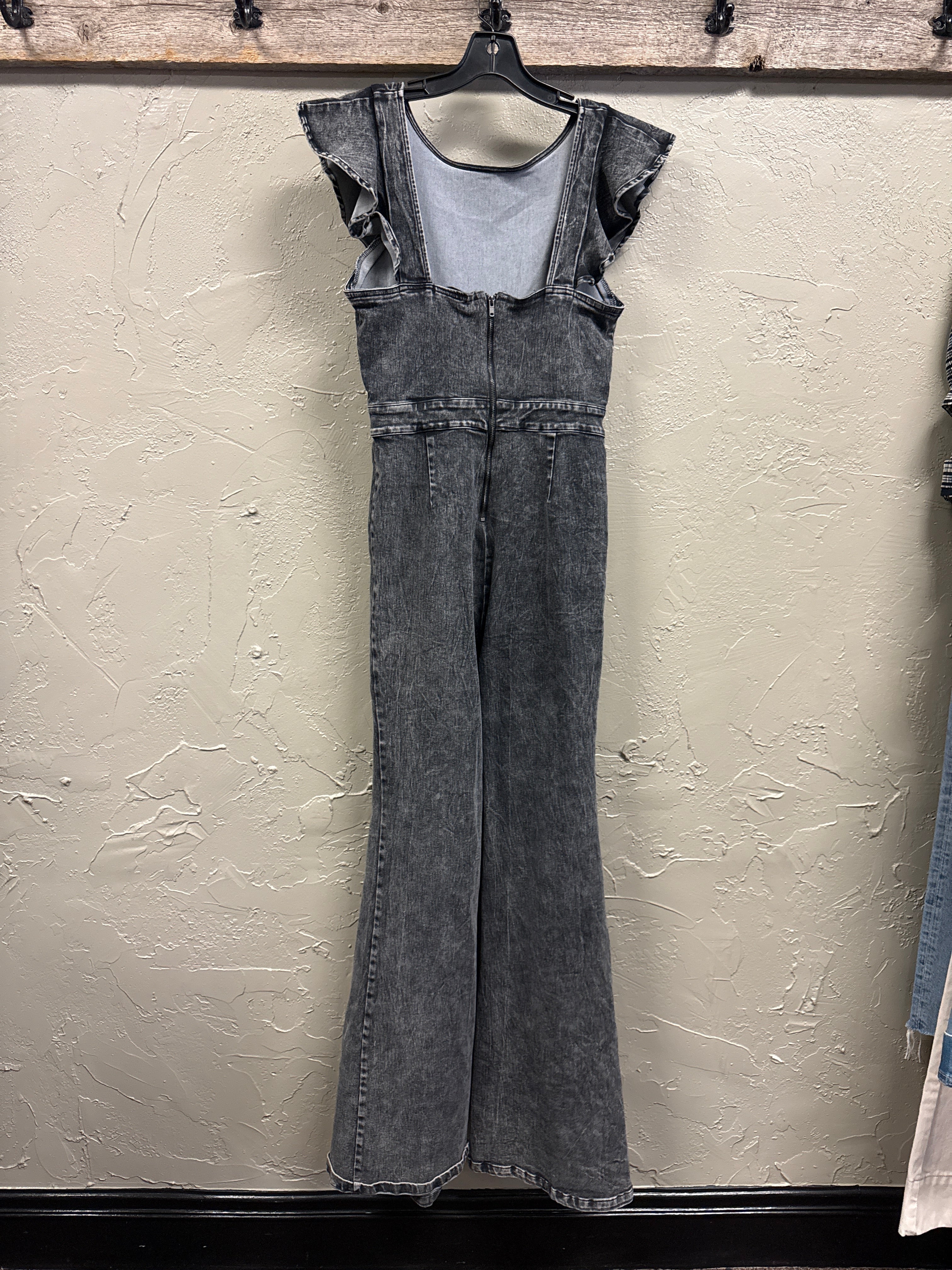 Jealous Tomato Acid Wash Jumpsuit
