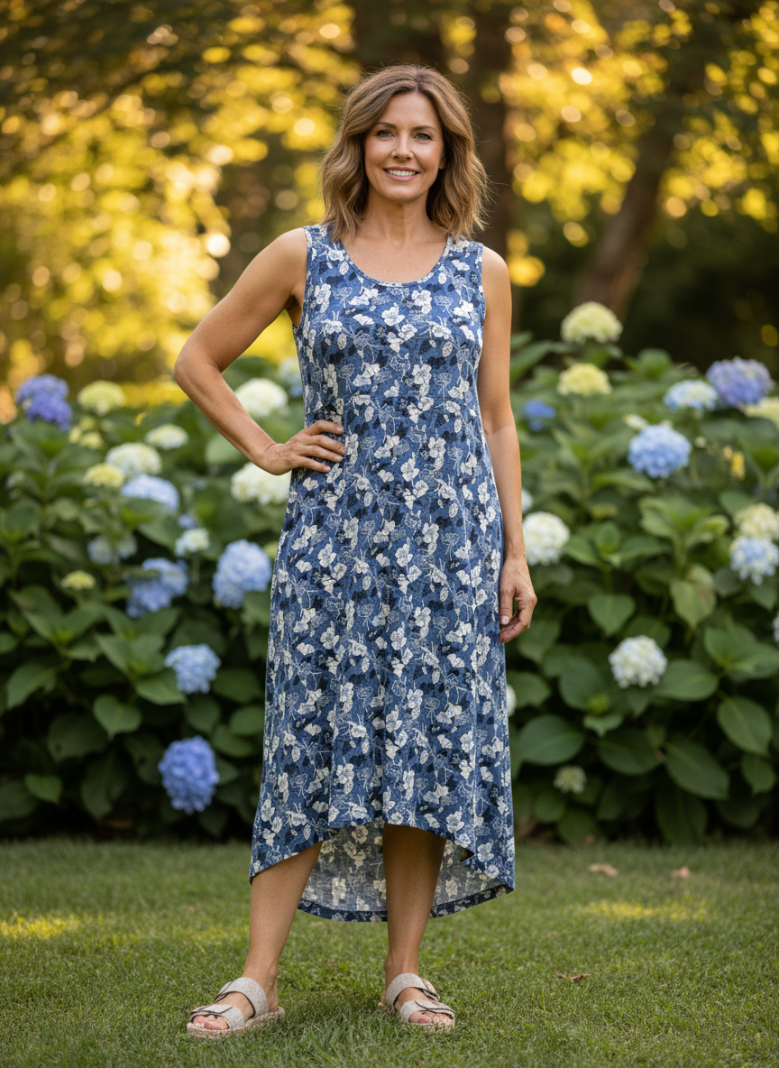 Duluth Trading Hi-Lo Dress