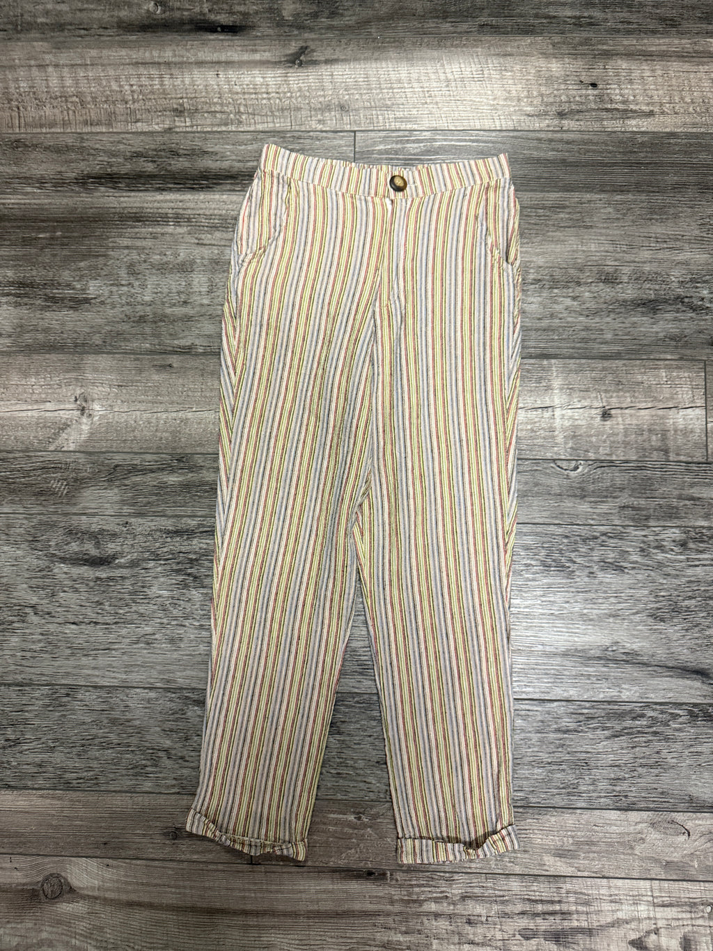Sky & Sparrow Linen Crop Pant