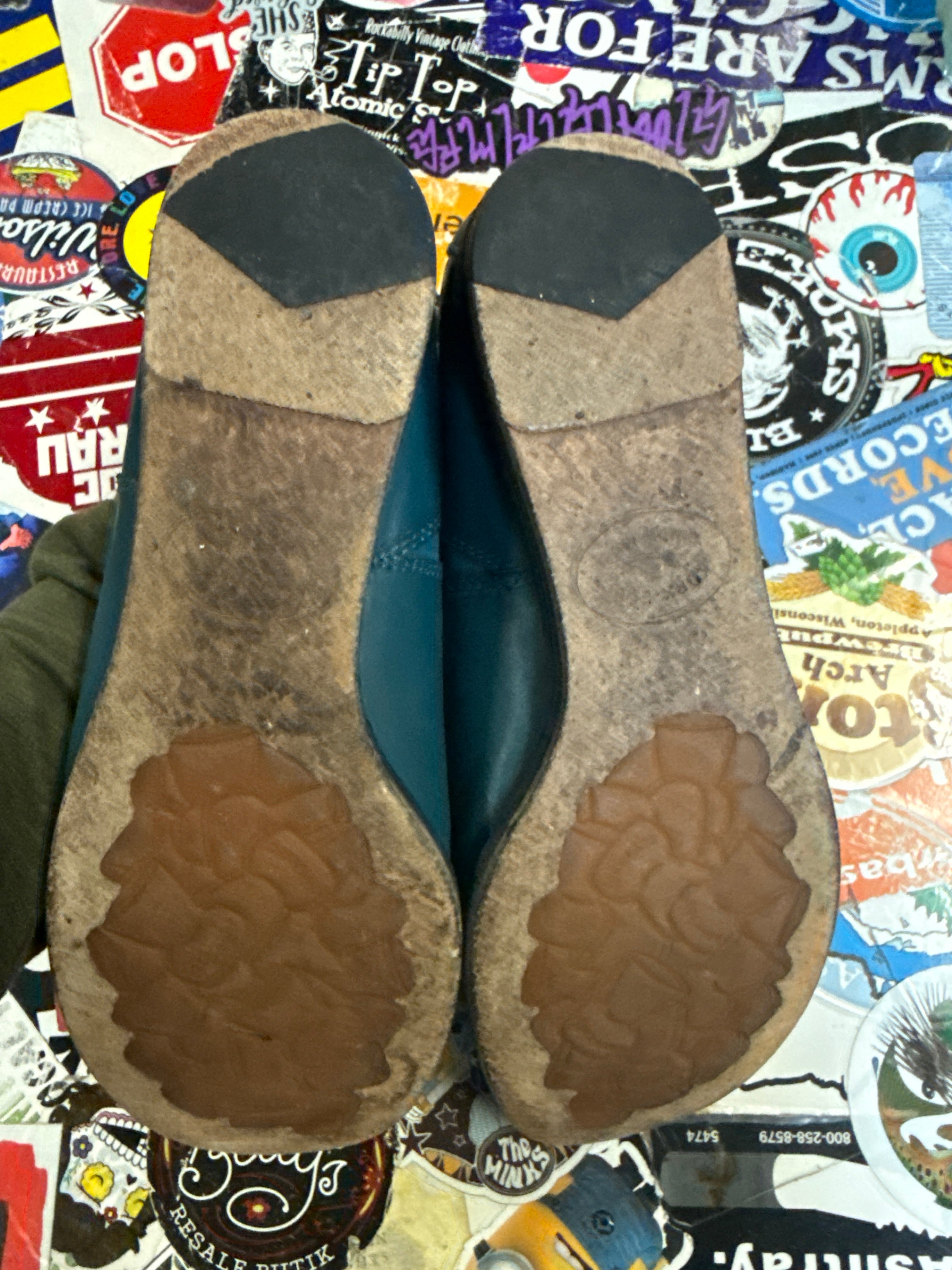 KORK-EASE SLIP-ON LEATHER LOAFERS (org$185)