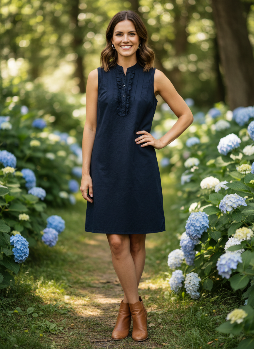 Lands End Cotton Dress