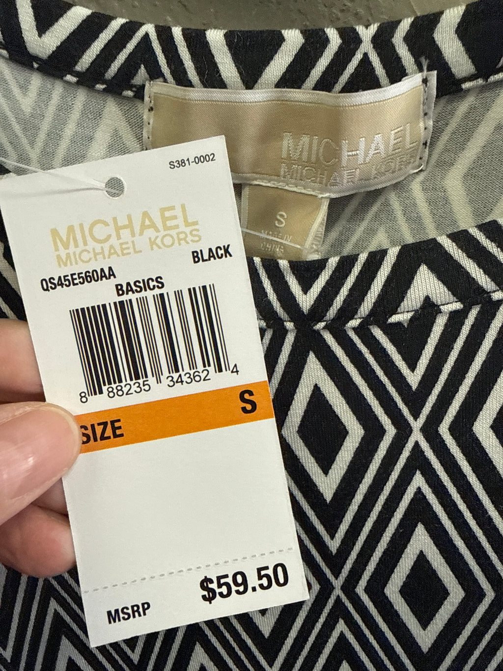NWT MICHAEL KORS HIGH-LOW TOP (org$60)