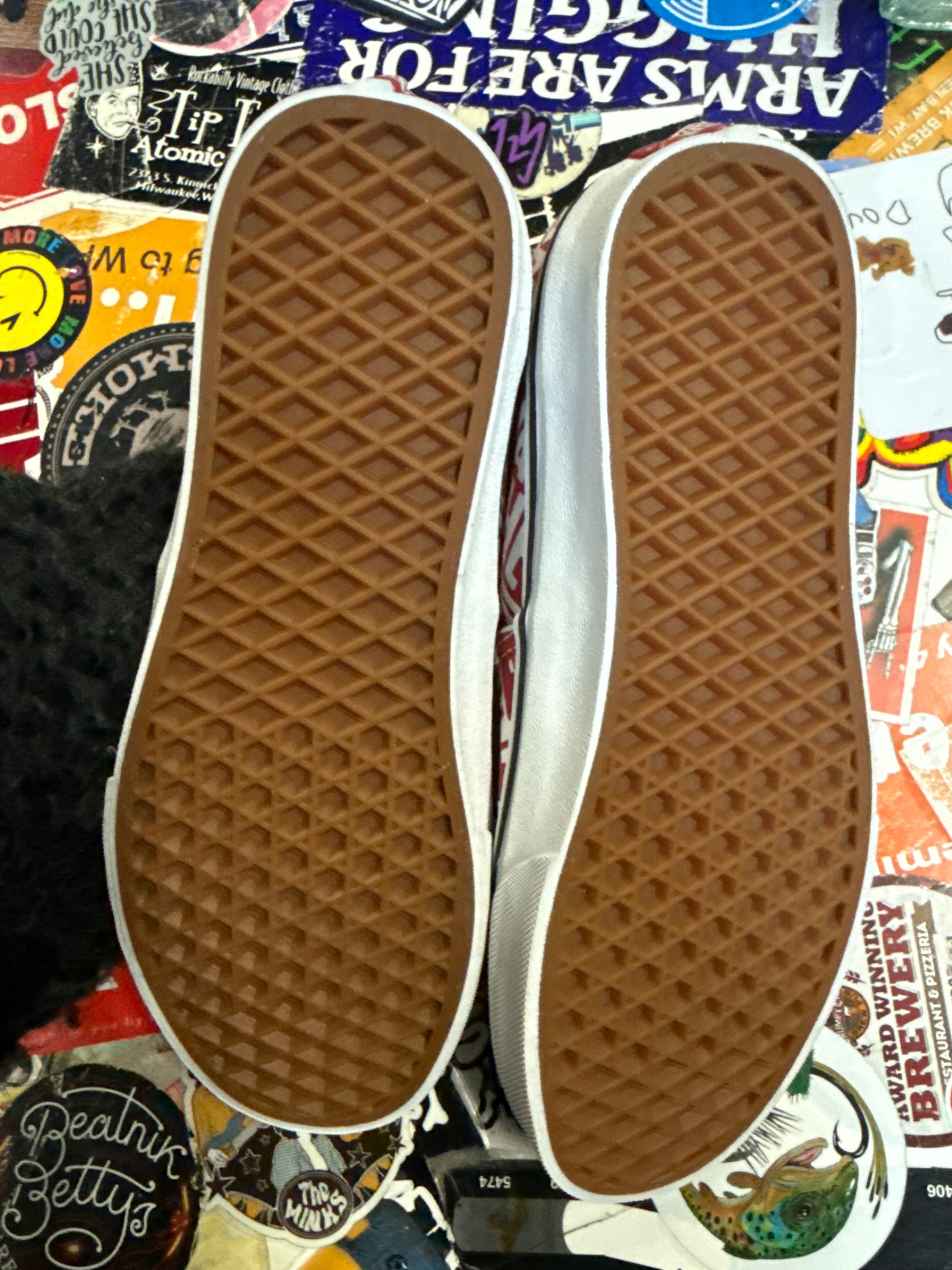 NWT VANS OTW REPEAT REDS