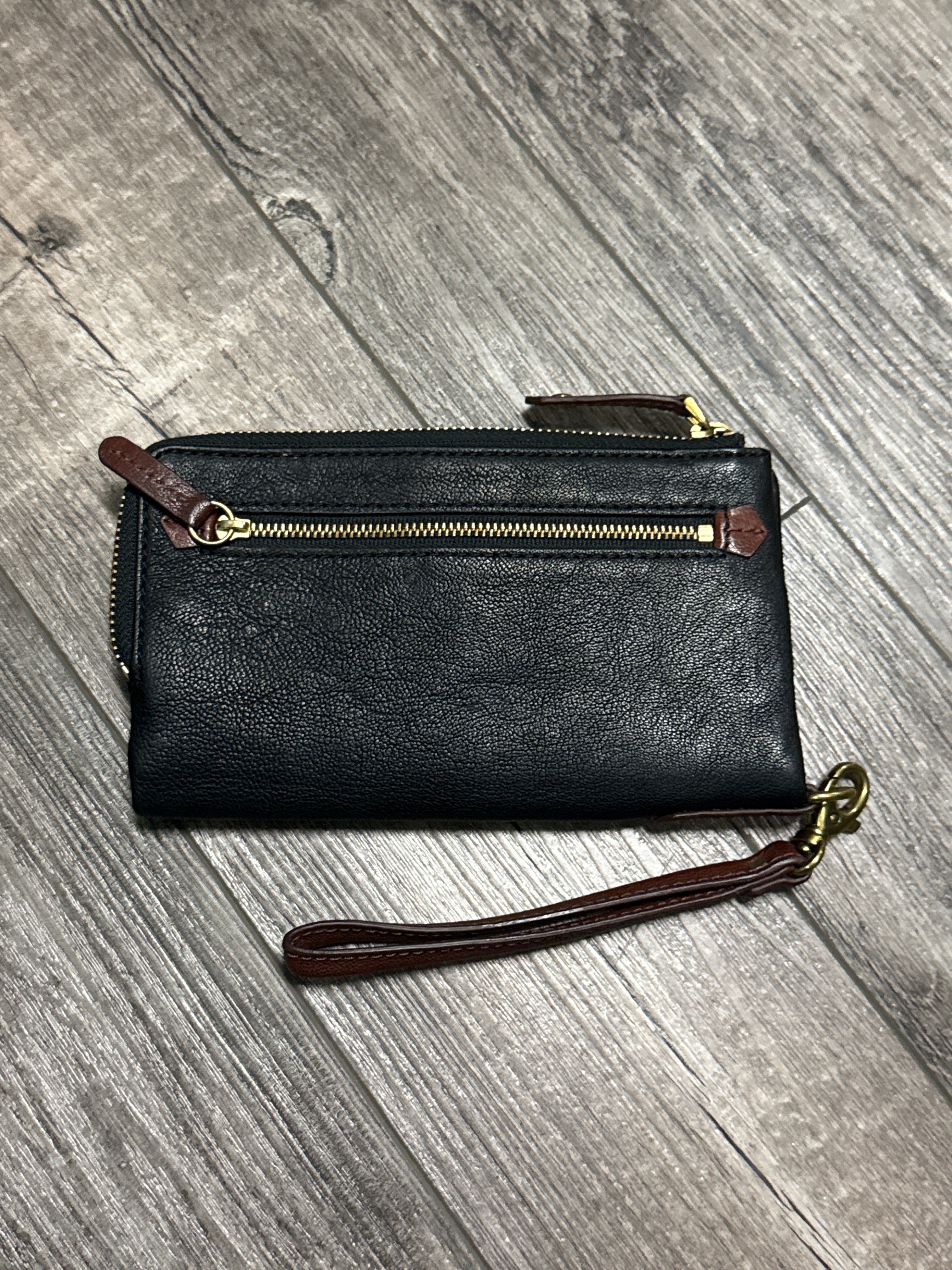 VTG FOSSIL BIFOLD WRISTLET WALLET