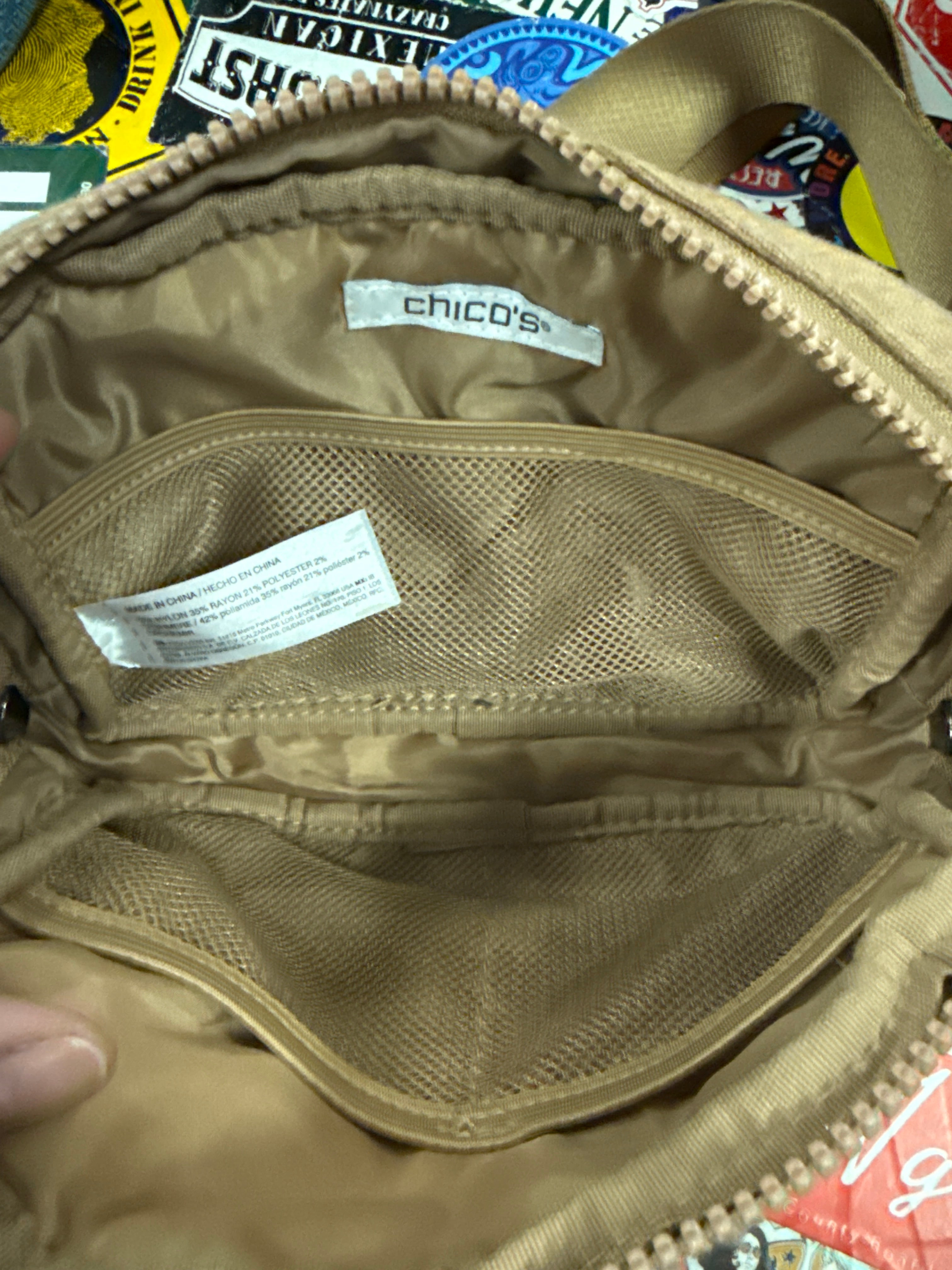 CHICOS BELT BAG (org$60)