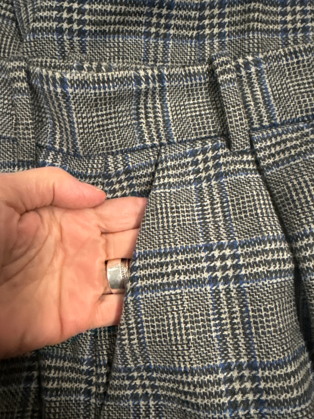 & OTHER STORIES CHECK TAILORED TROUSERS