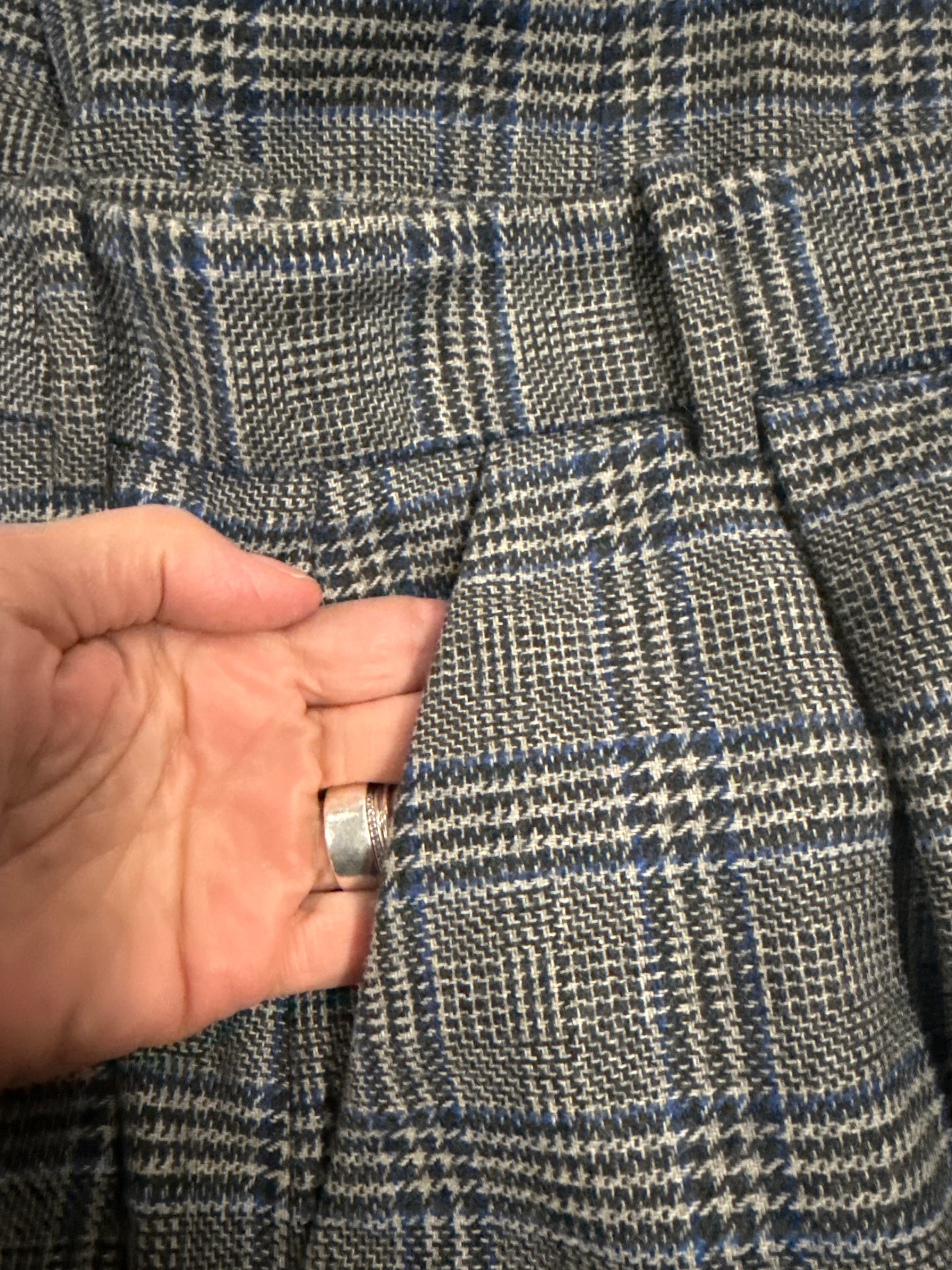 & OTHER STORIES CHECK TAILORED TROUSERS