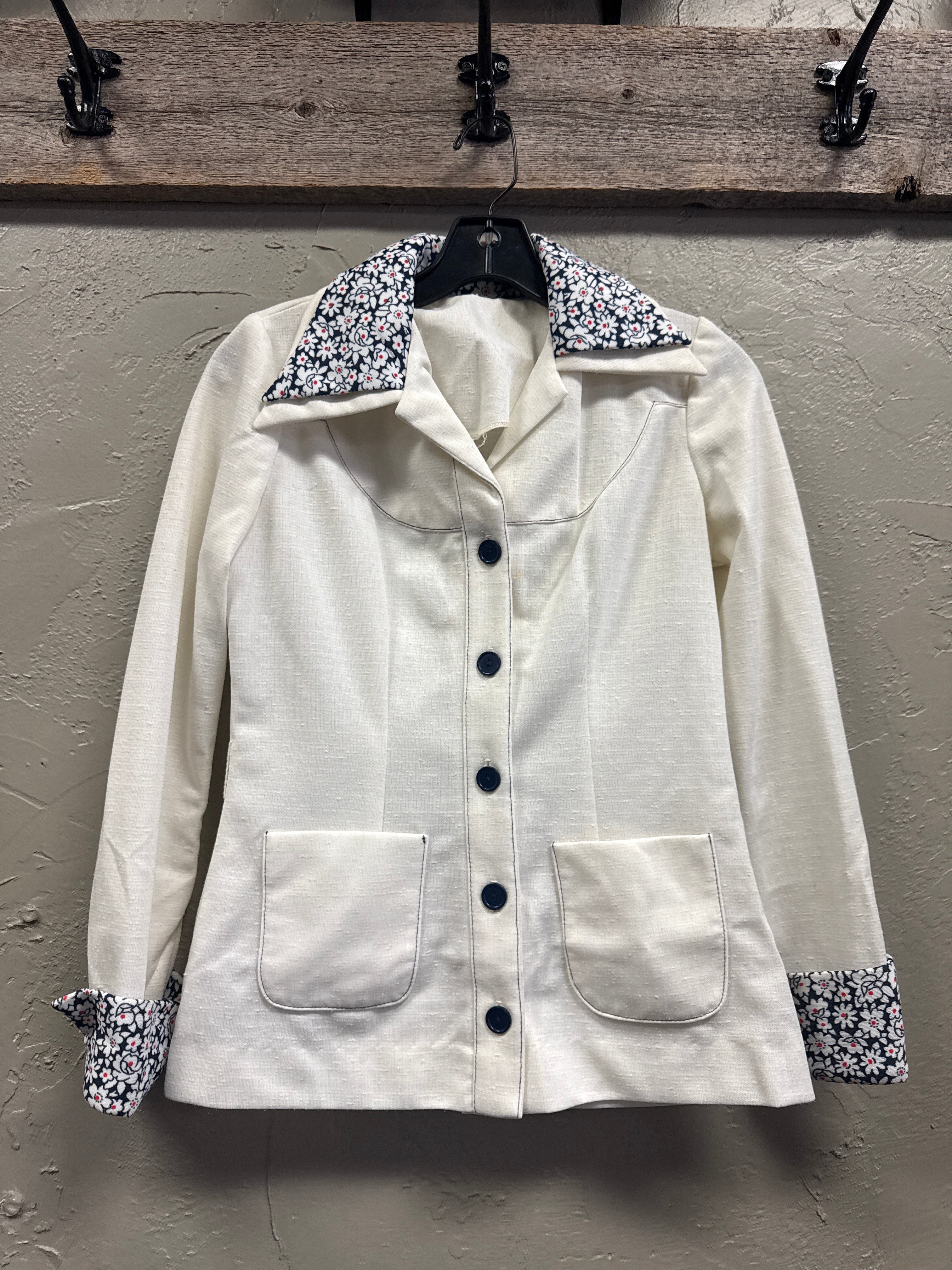 VTG 1970's DISCO SHIRT JACKET