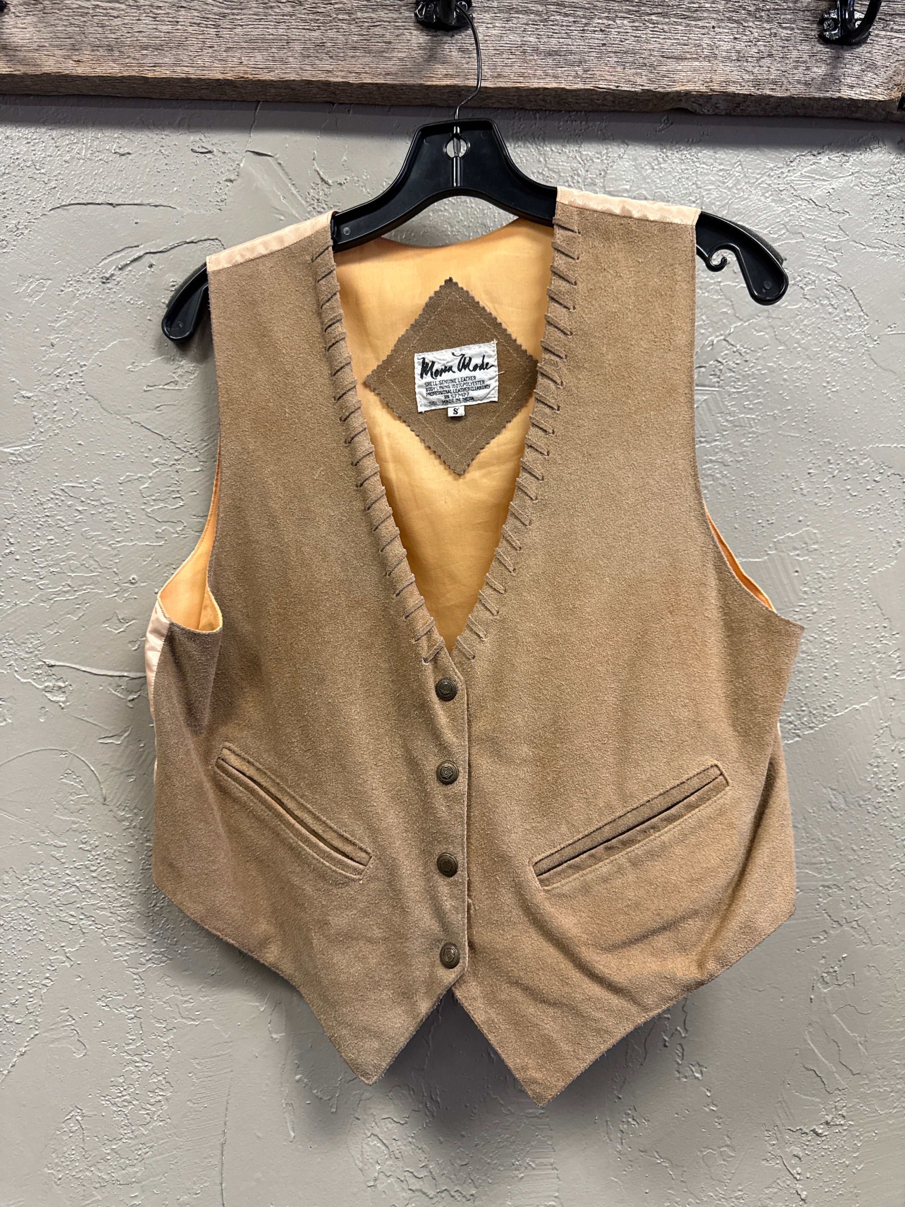 VTG MONA MODE SUEDE VEST