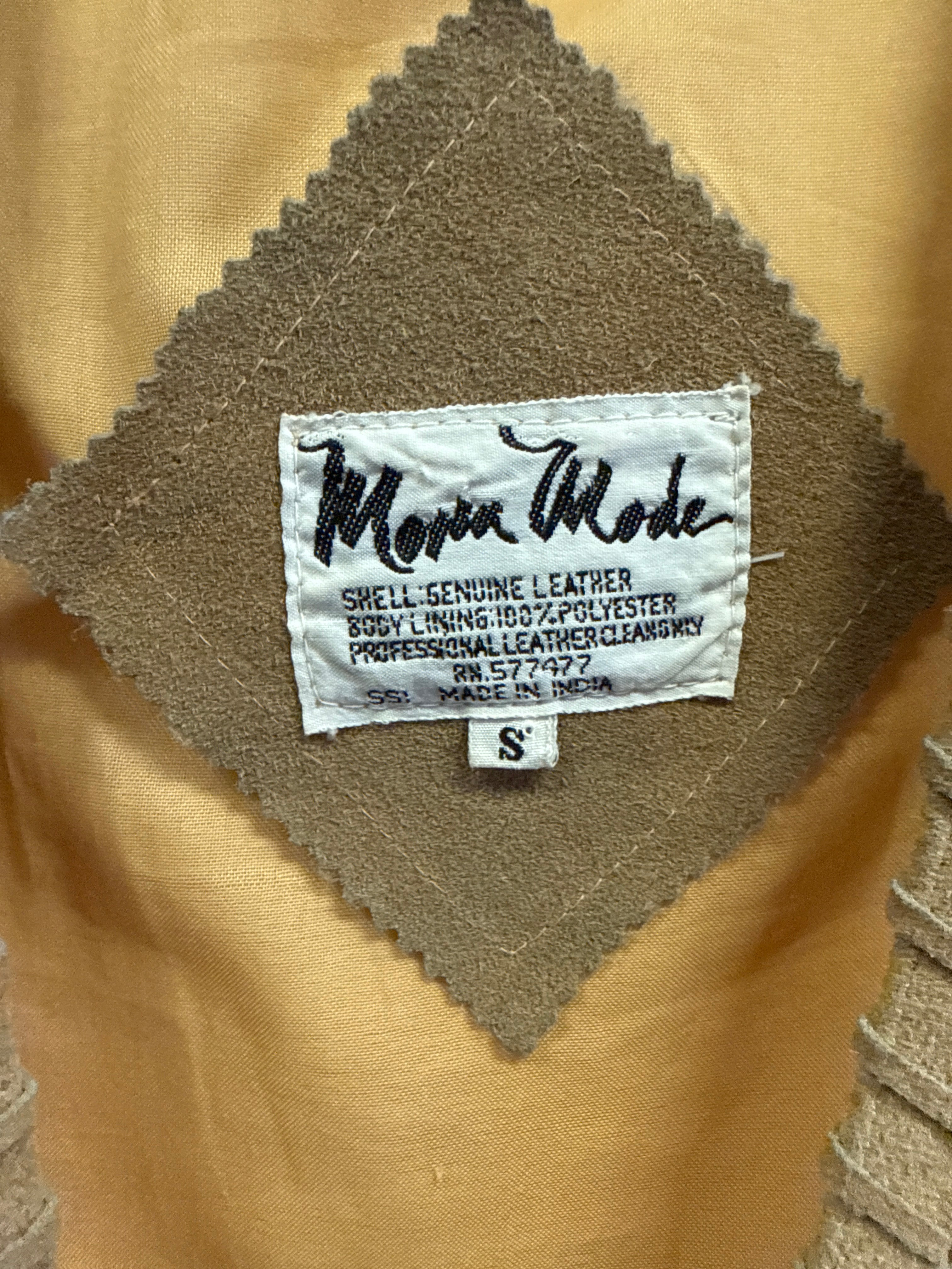 VTG MONA MODE SUEDE VEST