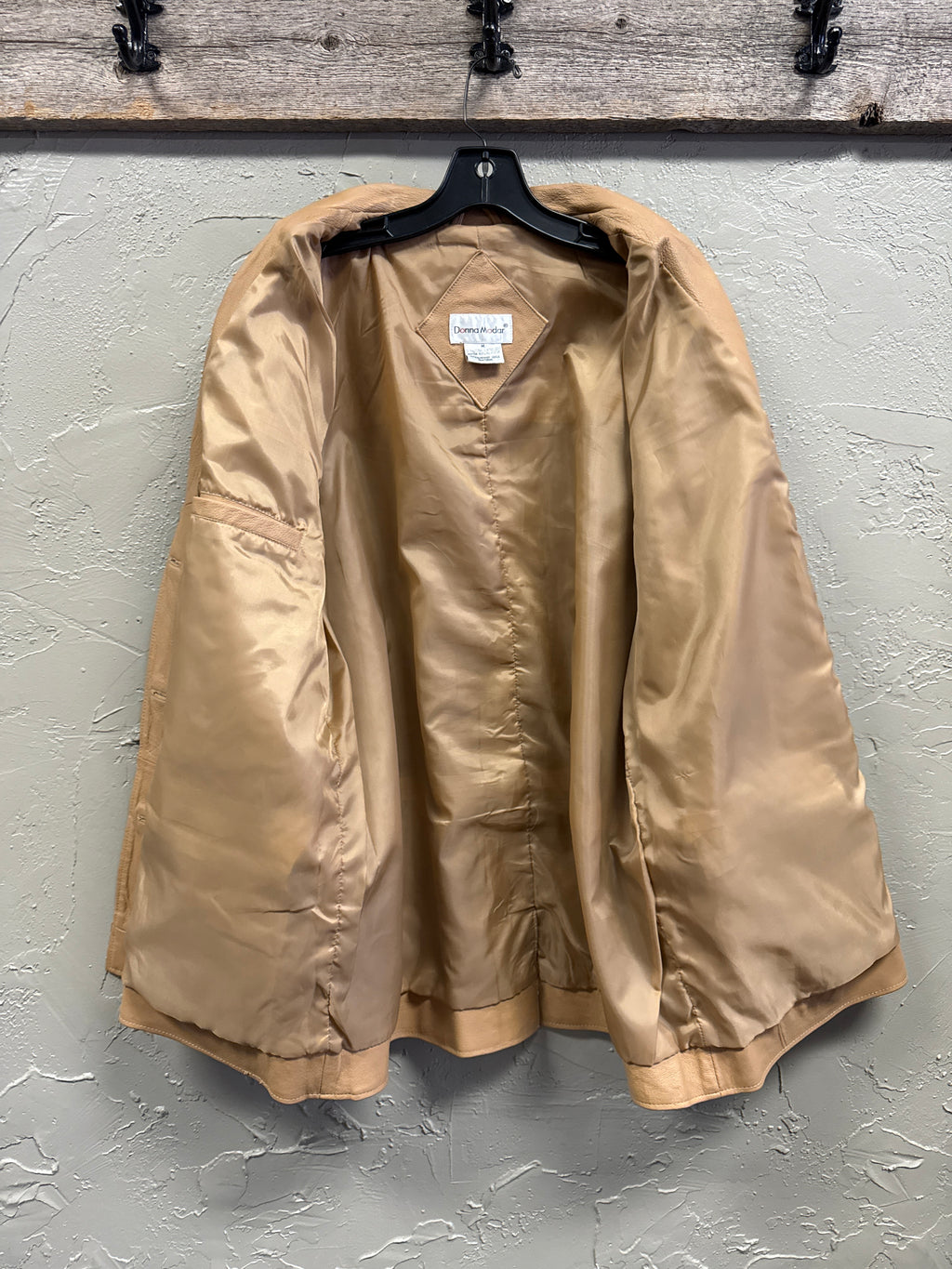 VTG DONNA MODAR LEATHER COAT