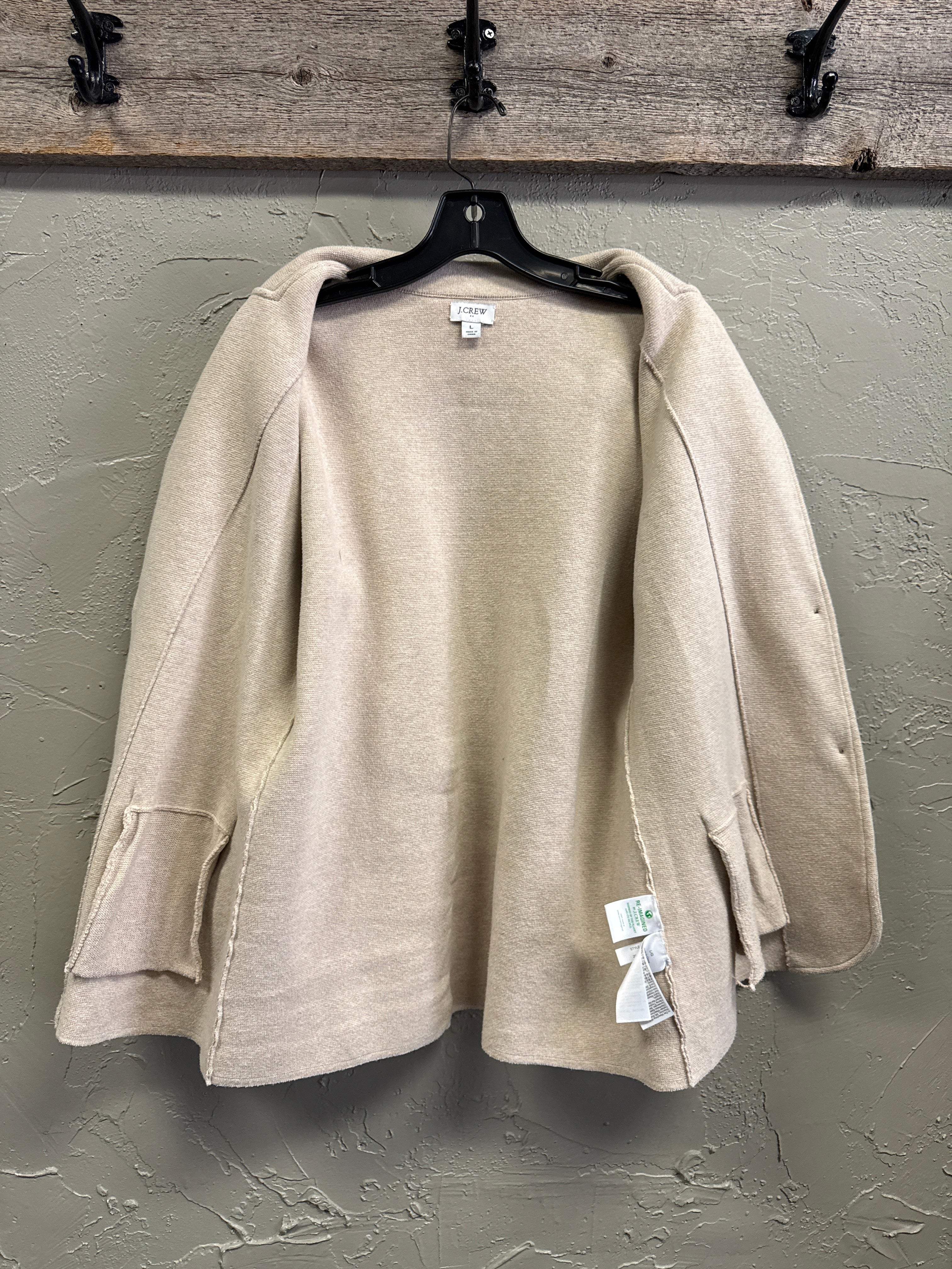 J CREW SWEATER BLAZER