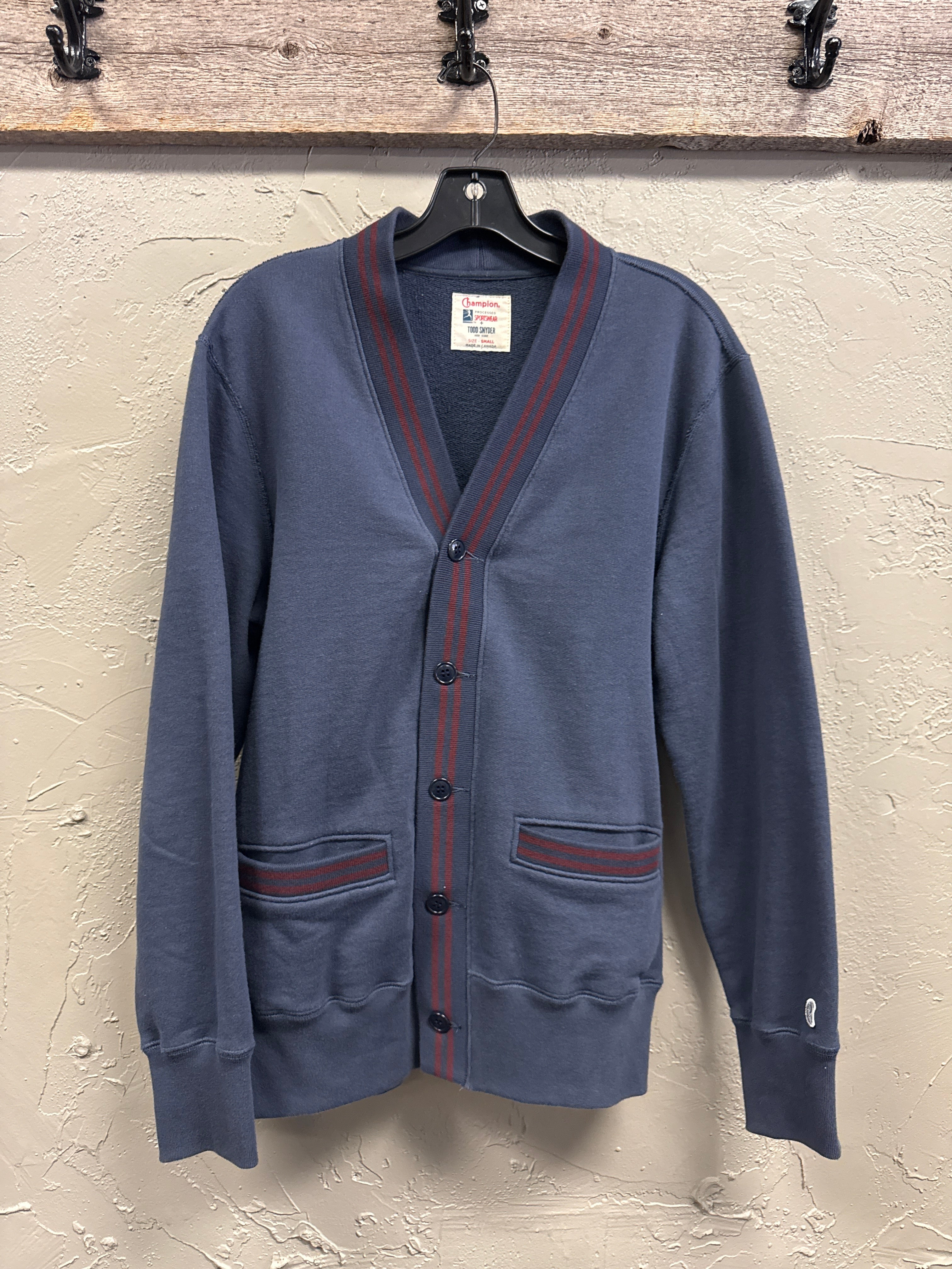 CHAMPION TIPPED CARDIGANS (org$115)