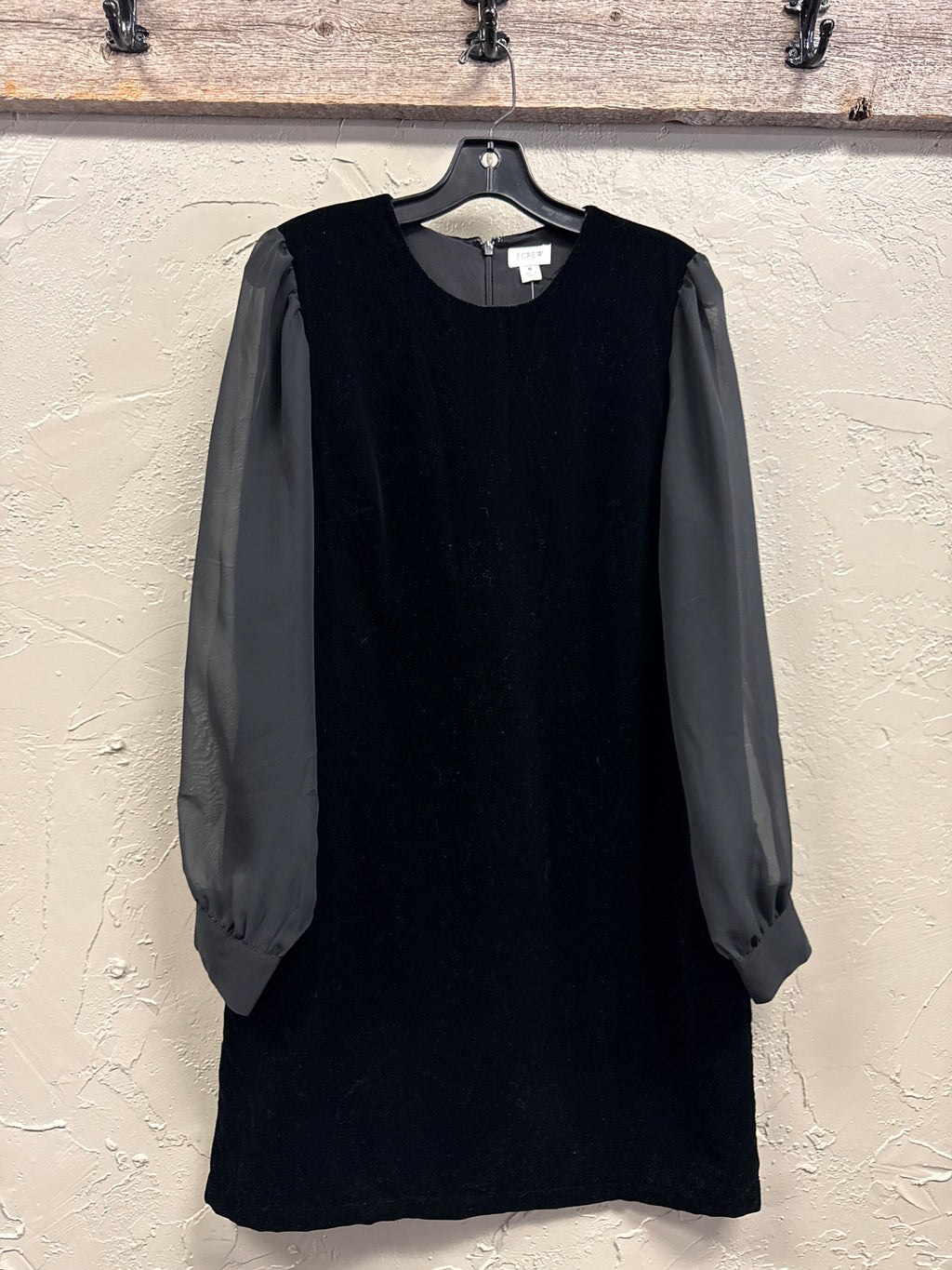 NWT J Crew Velvet Mini Dress (org$128)