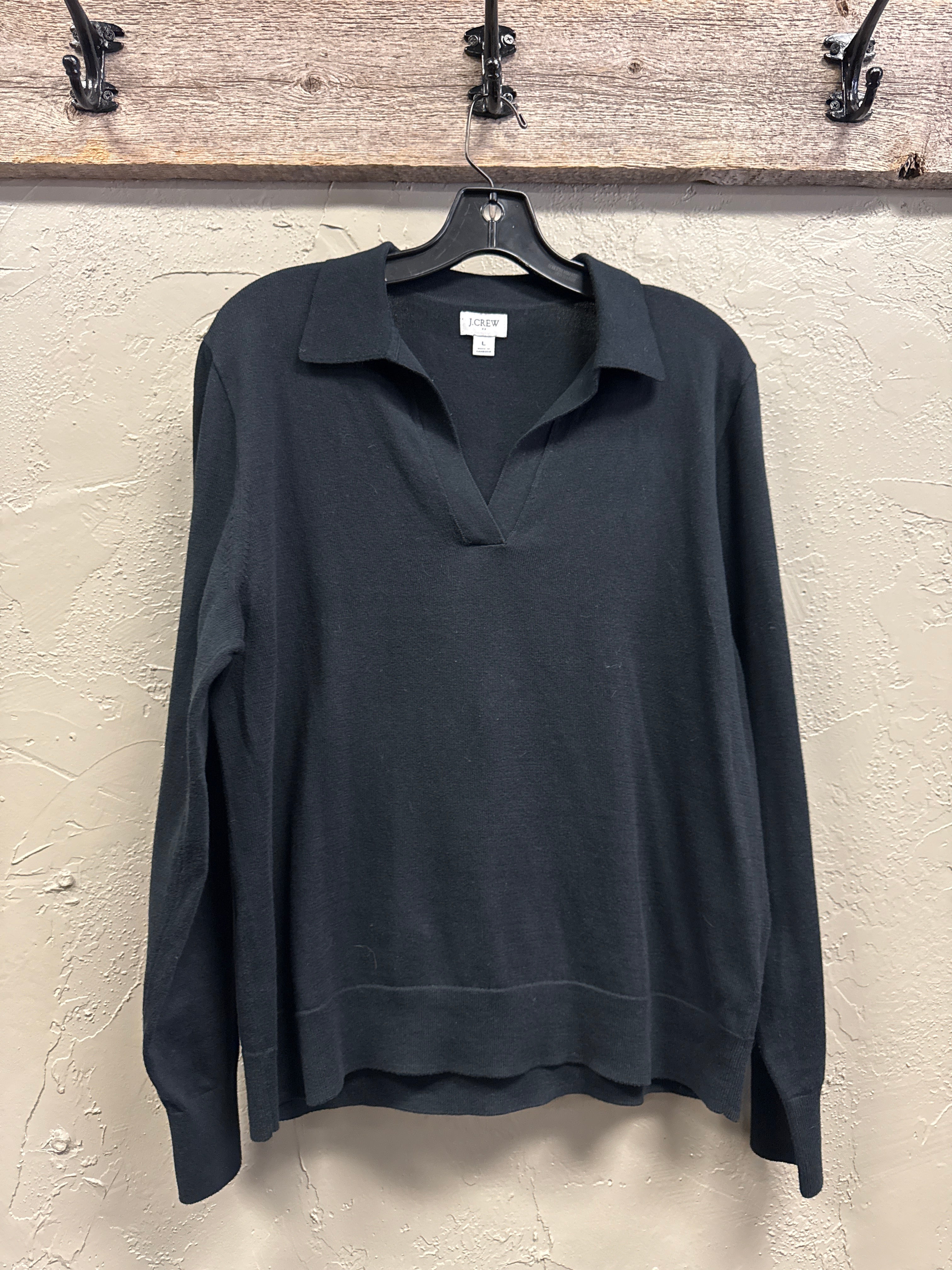 J CREW JOHNNY-COLLAR SWEATER (org$98)