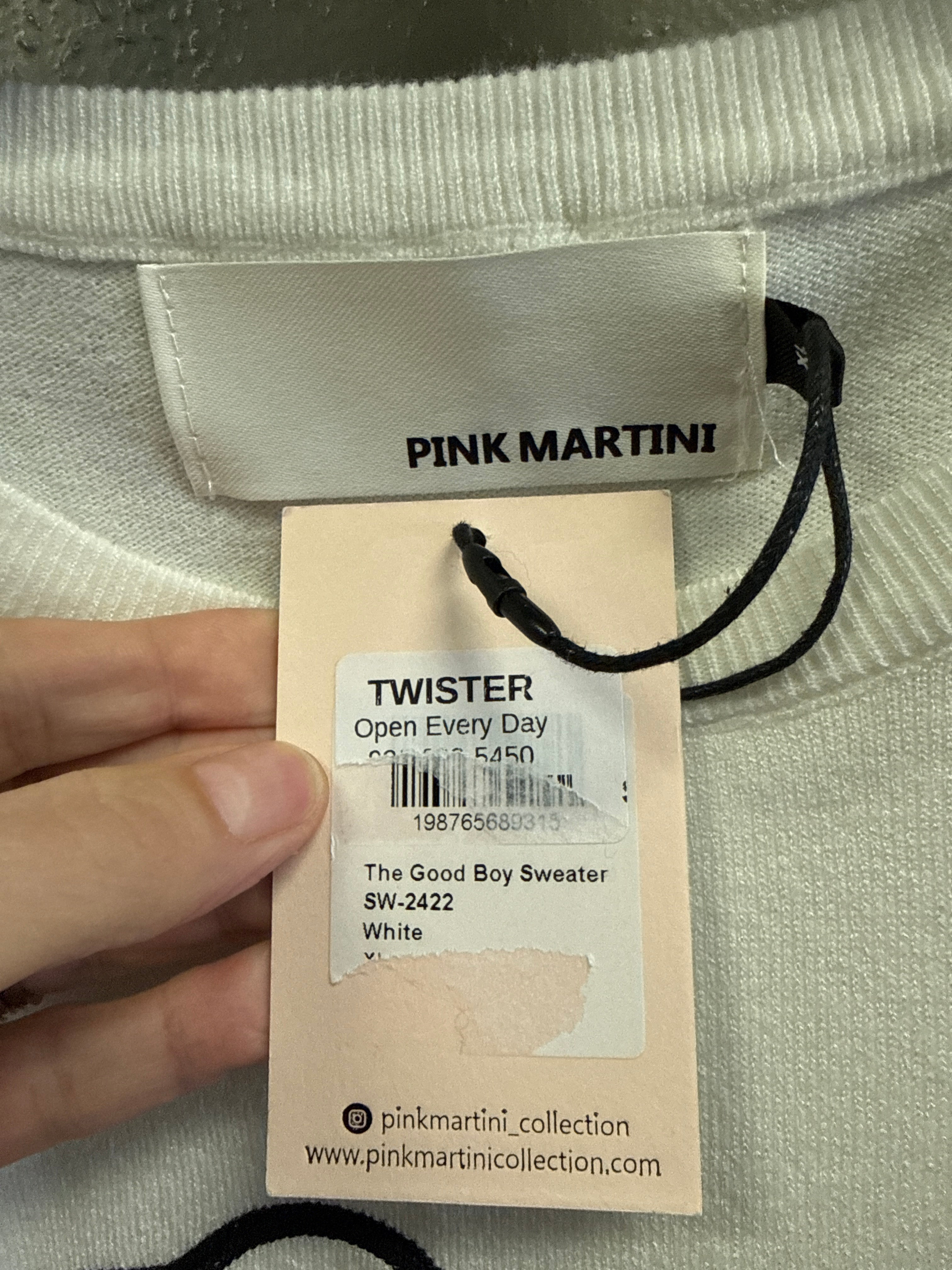 NWT PINK MARTINI SWEATER (org$86)