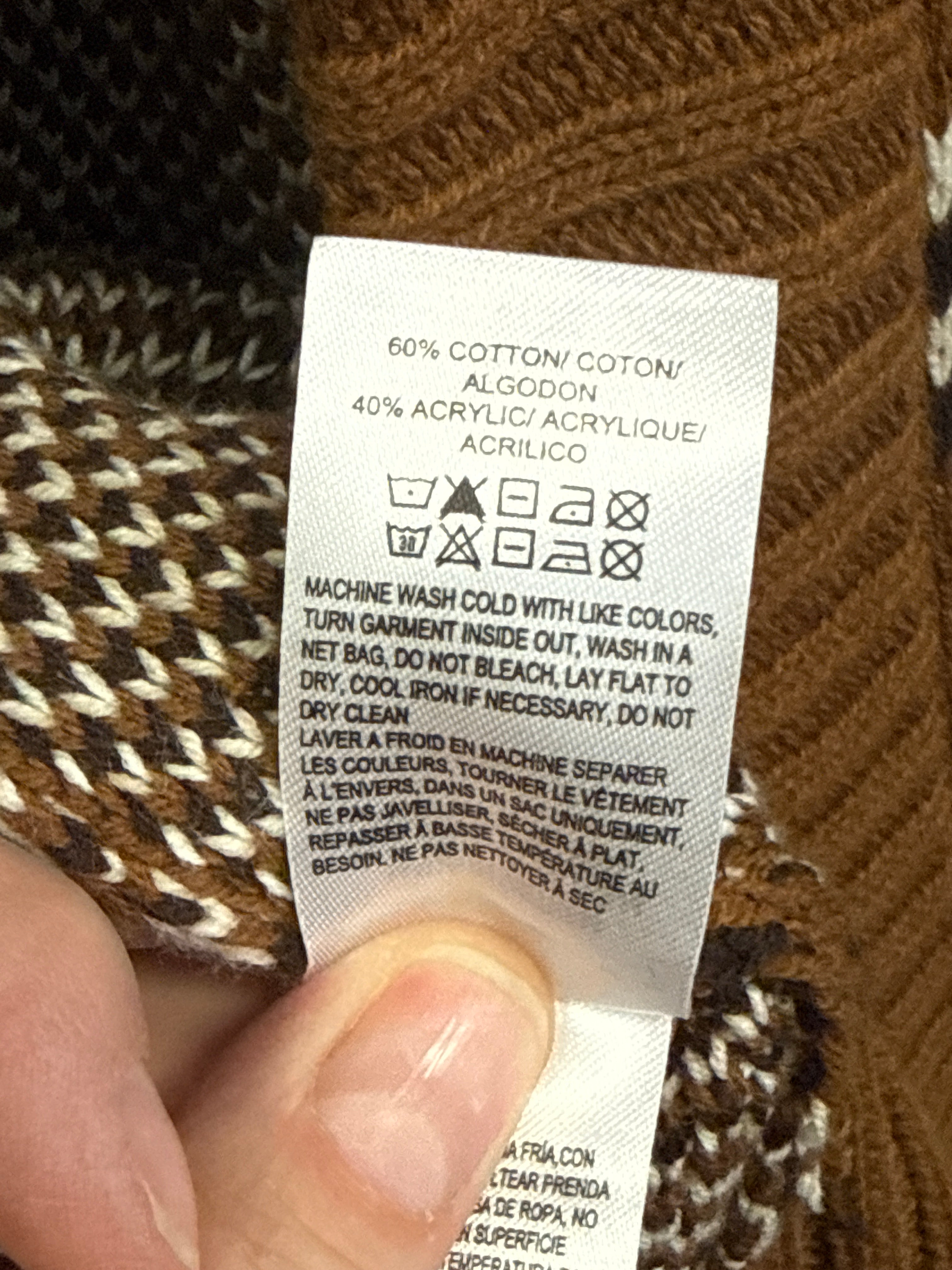 LUCKY BRAND TRIBAL CARDI (or$129)