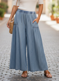 NWT Easel Chambray Palazzo Pant