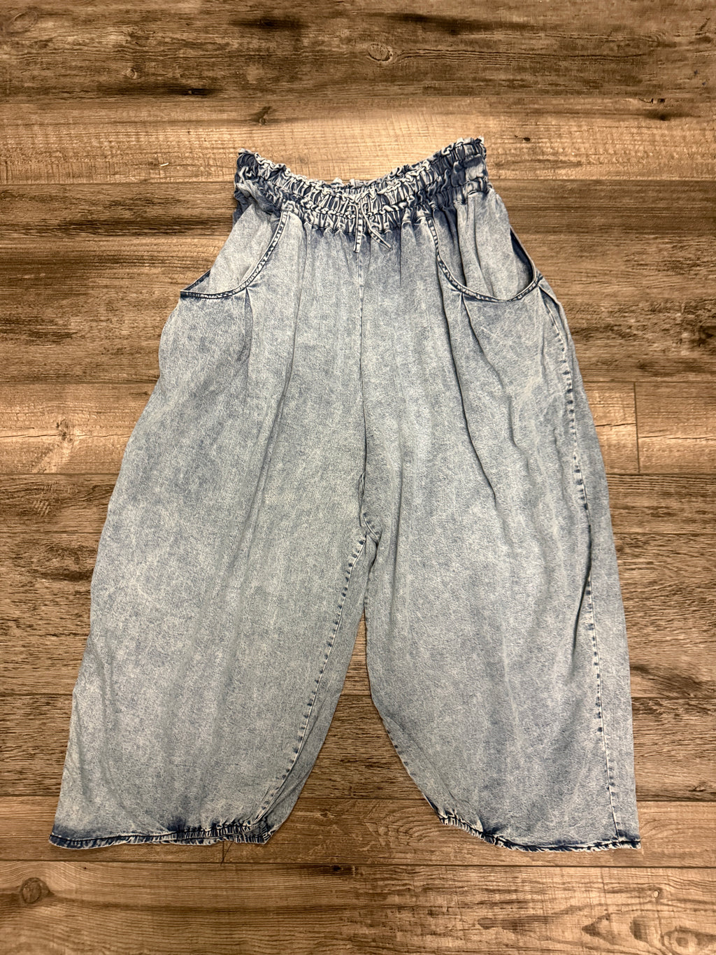 Oli & Hali Washed Barrel Pant