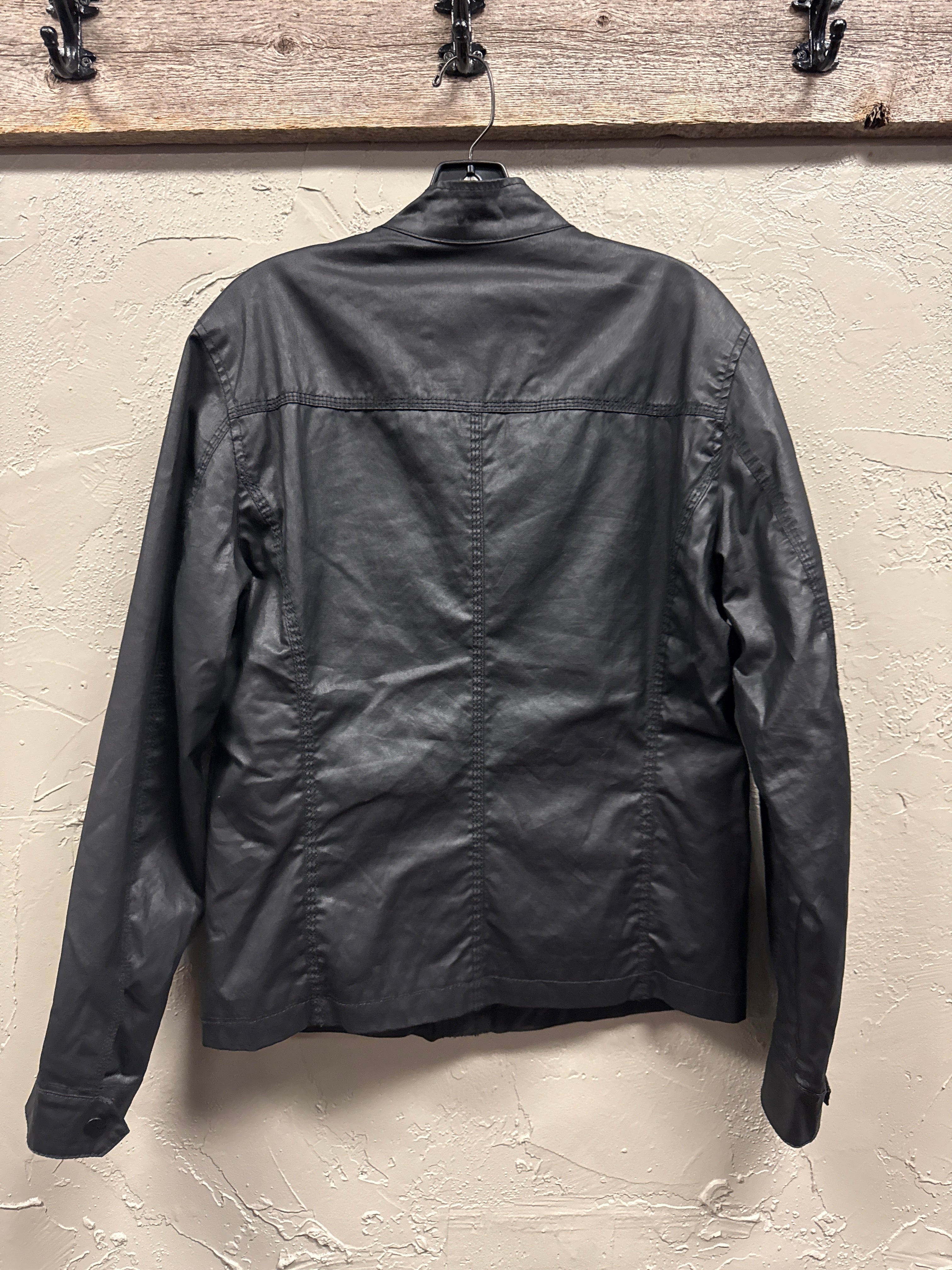 EXPRESS WAXED COTTON MOTO JACKET (org$198)