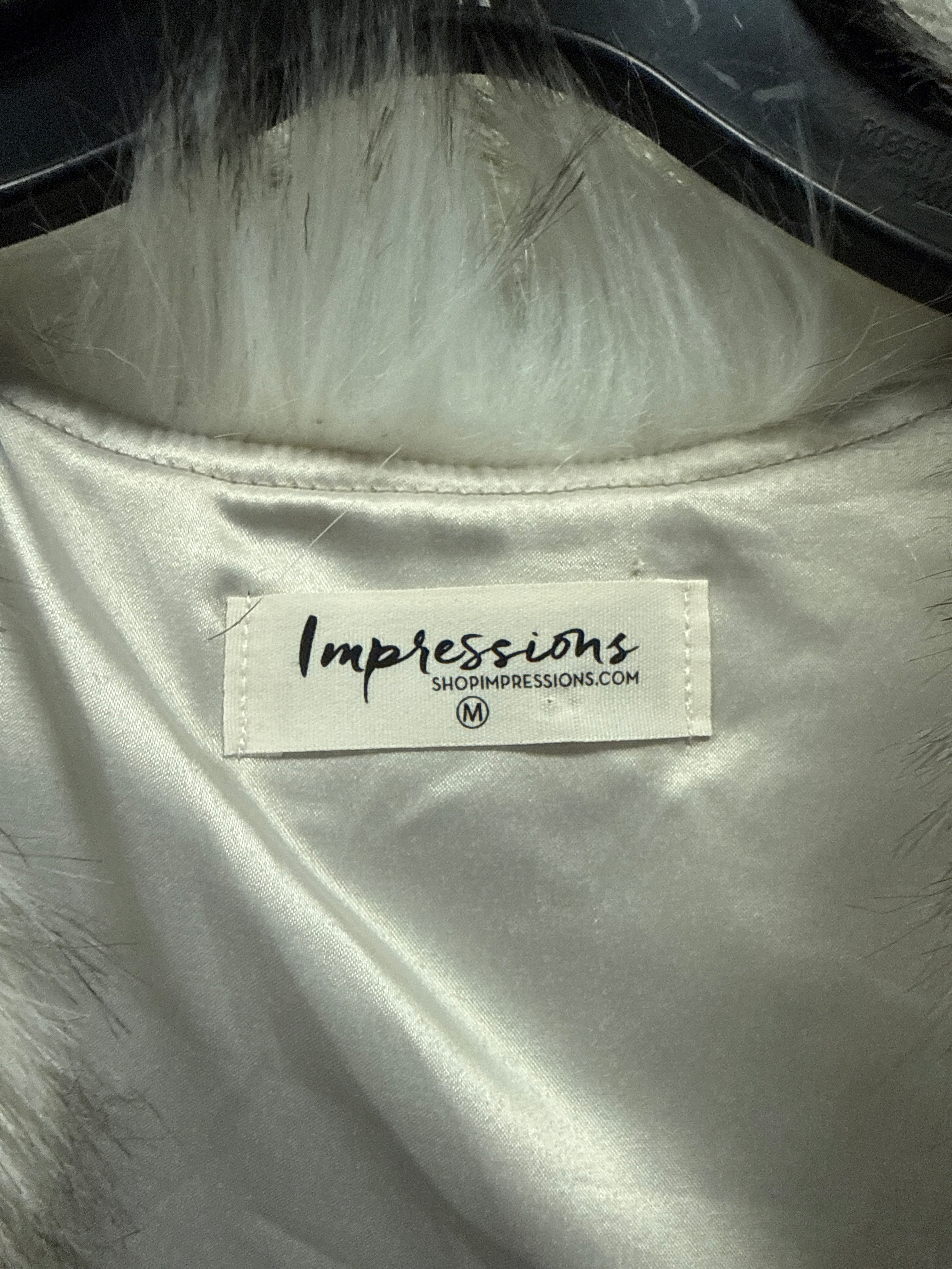 IMPRESSIONS FAUX FUR VEST