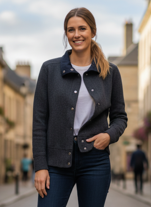 TITLE NINE SWEATER JACKET (org$129)