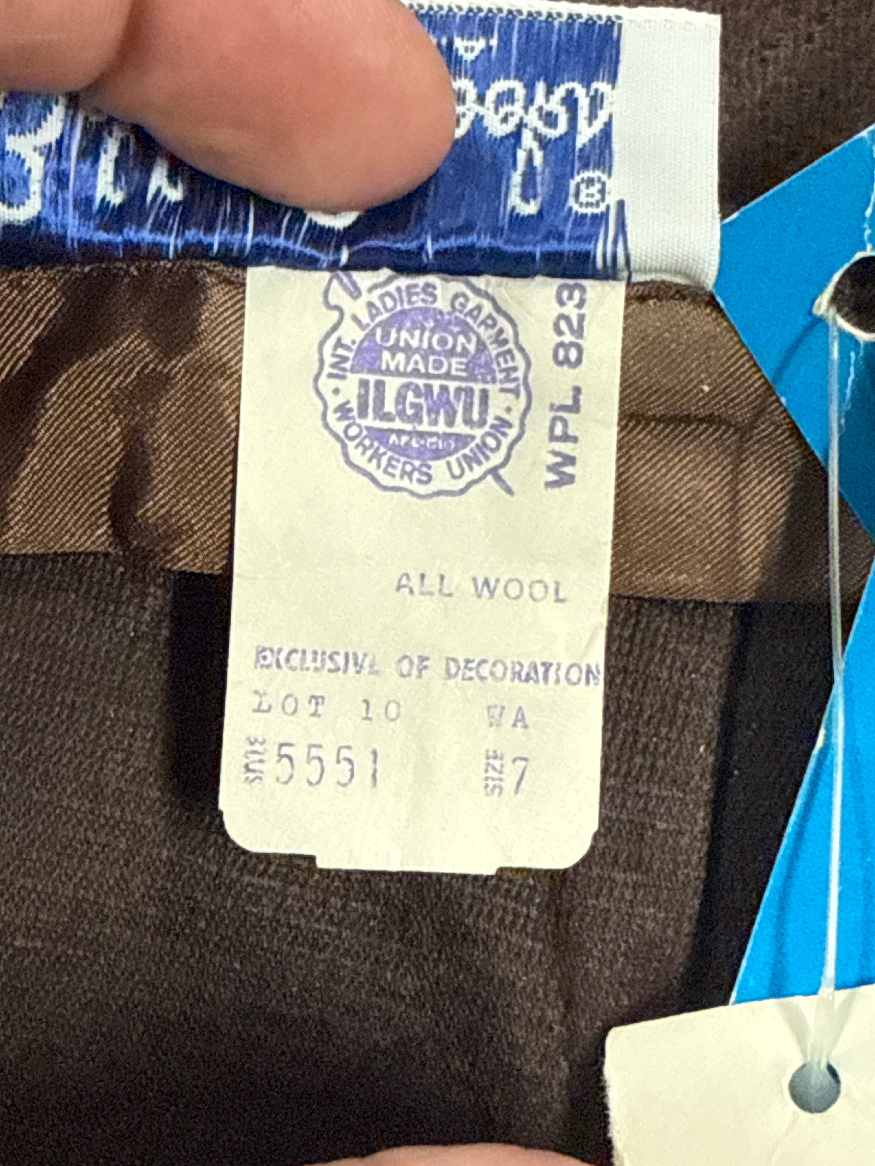 DEADSTOCK BOBBIE BROOKS WOOL SHORTS