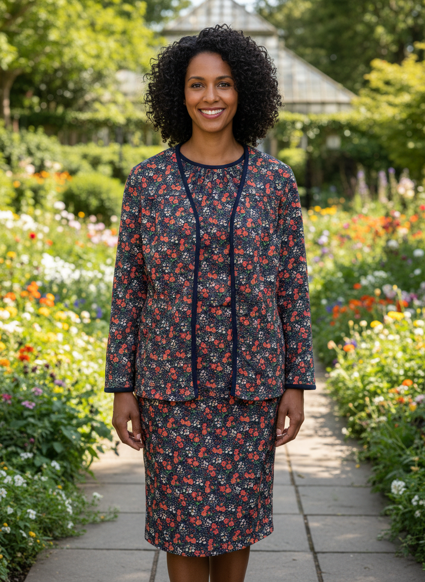 VTG JER-MET 2-PC DRESS SET