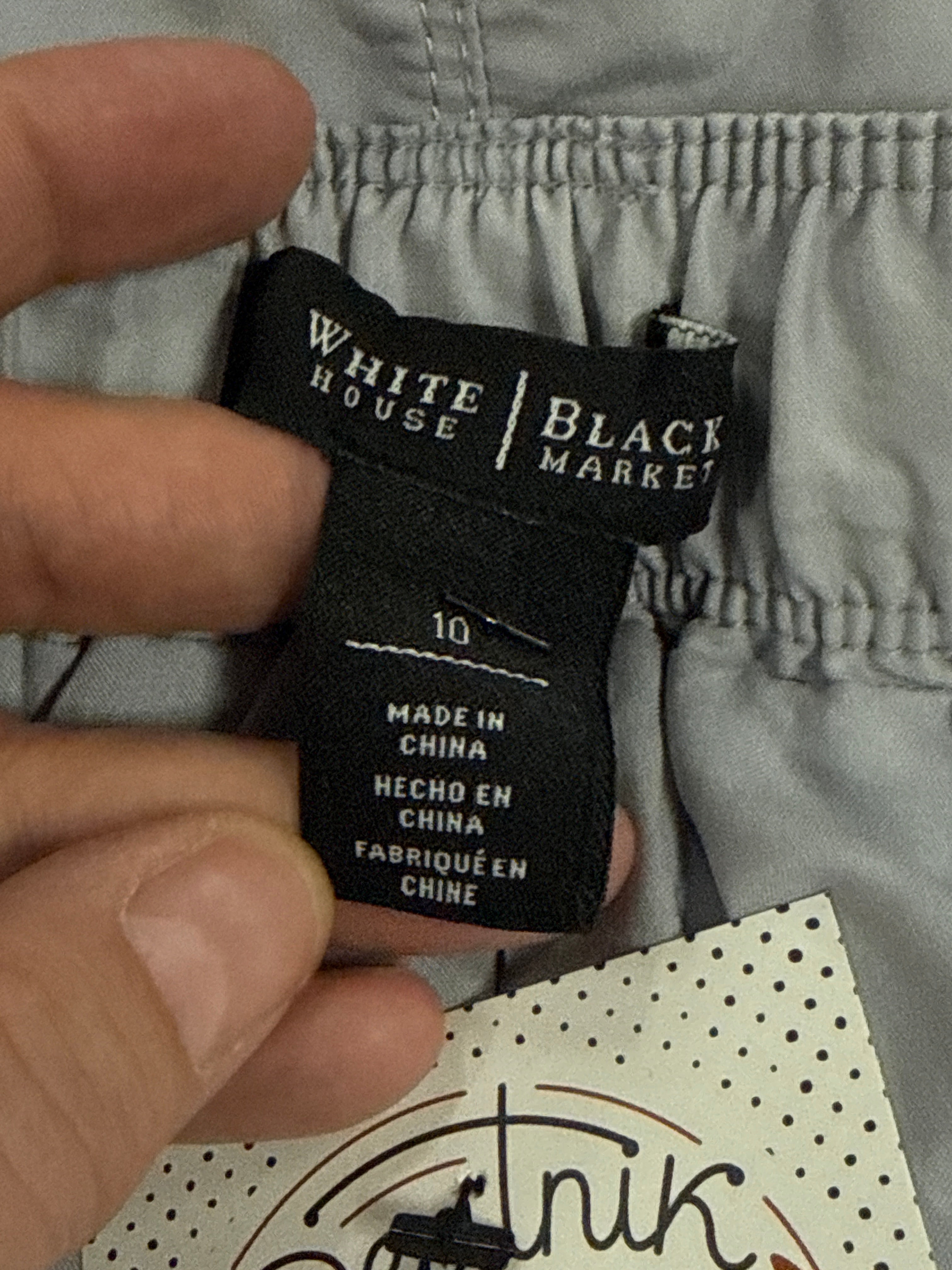 WHBM Mini Utility Skirt (org$79)