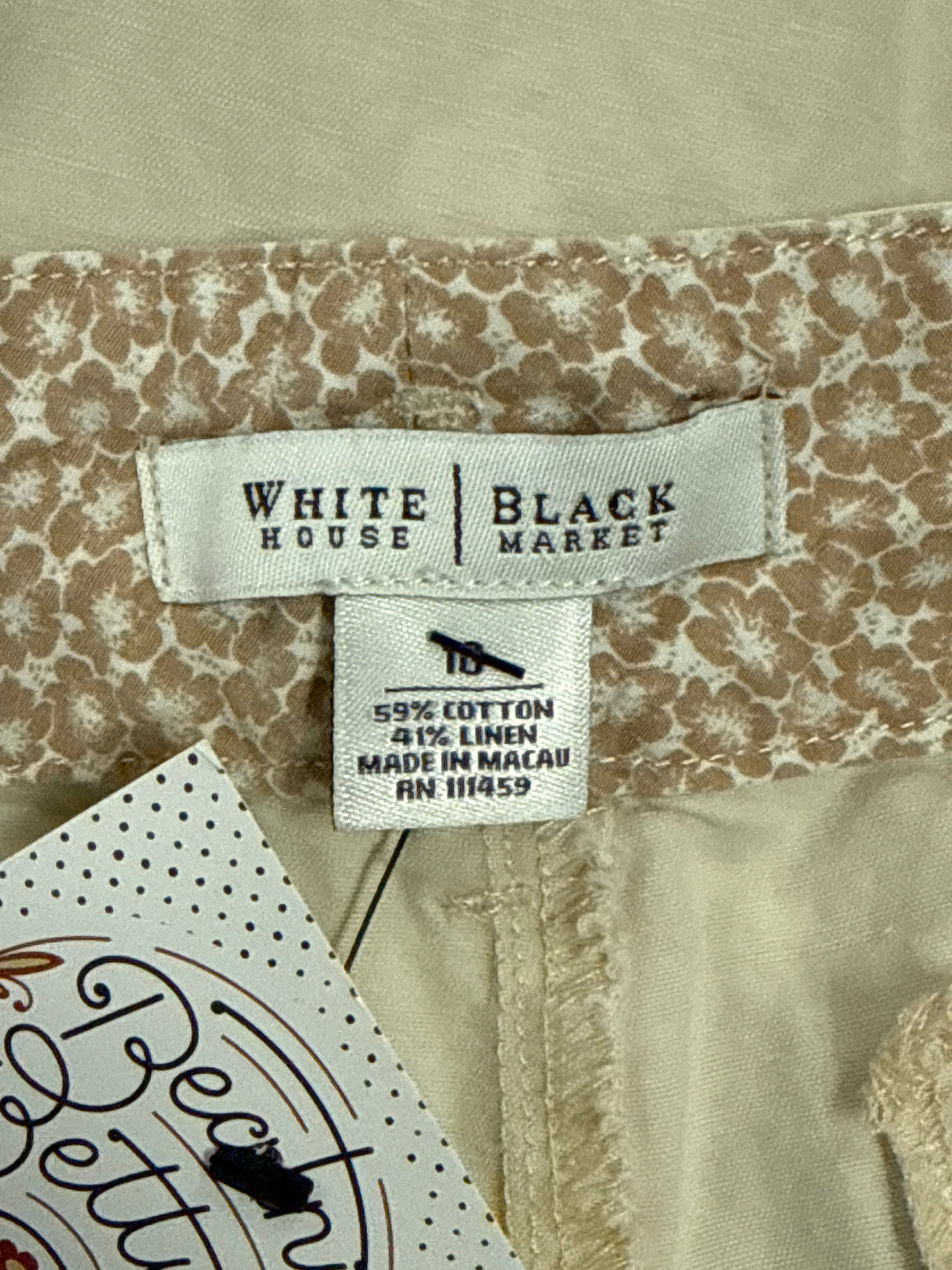 WHBM Grommet Cargo Pant (org$89)