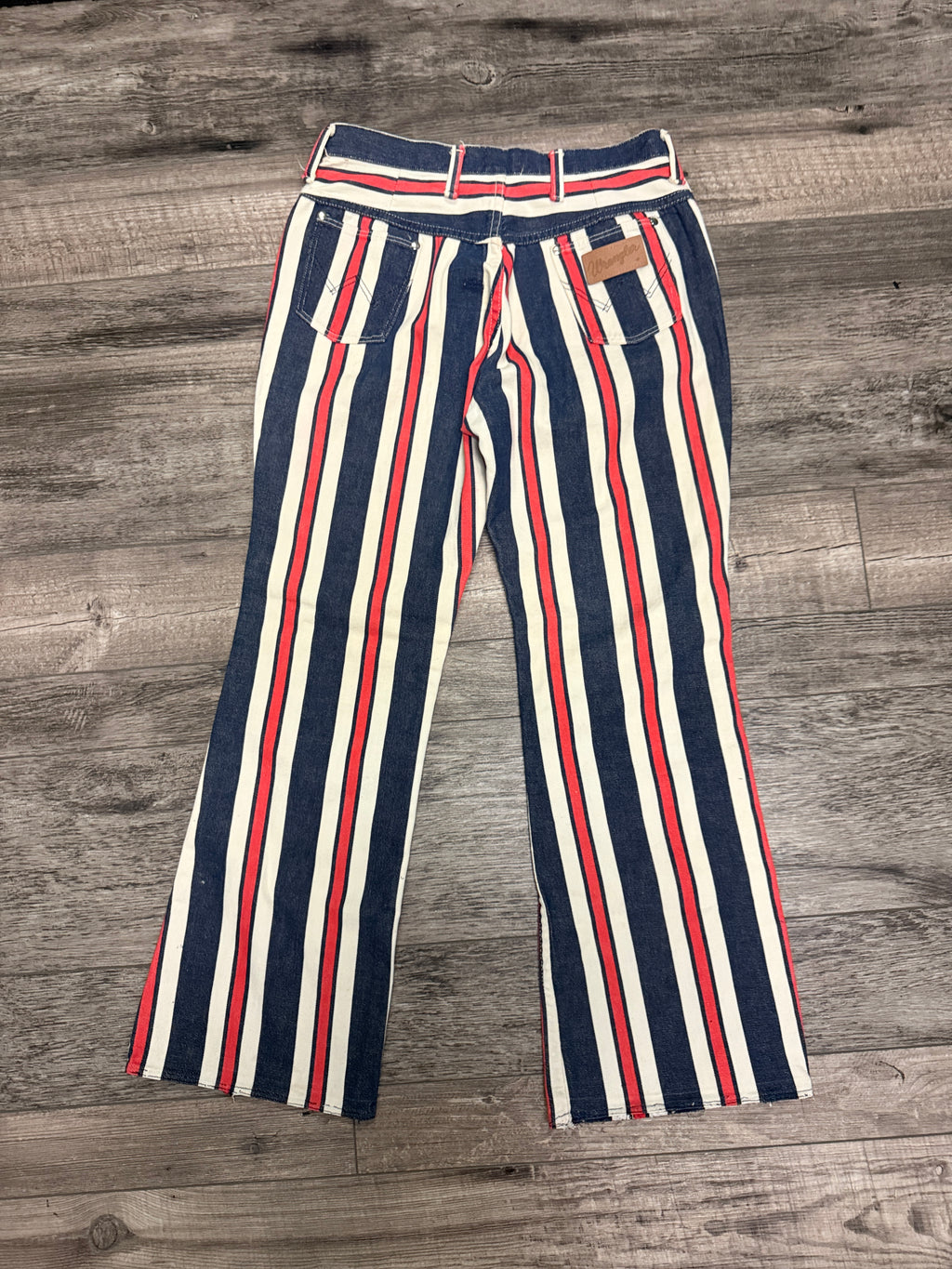 VTG 70s WRANGLER STRIPED JEAN