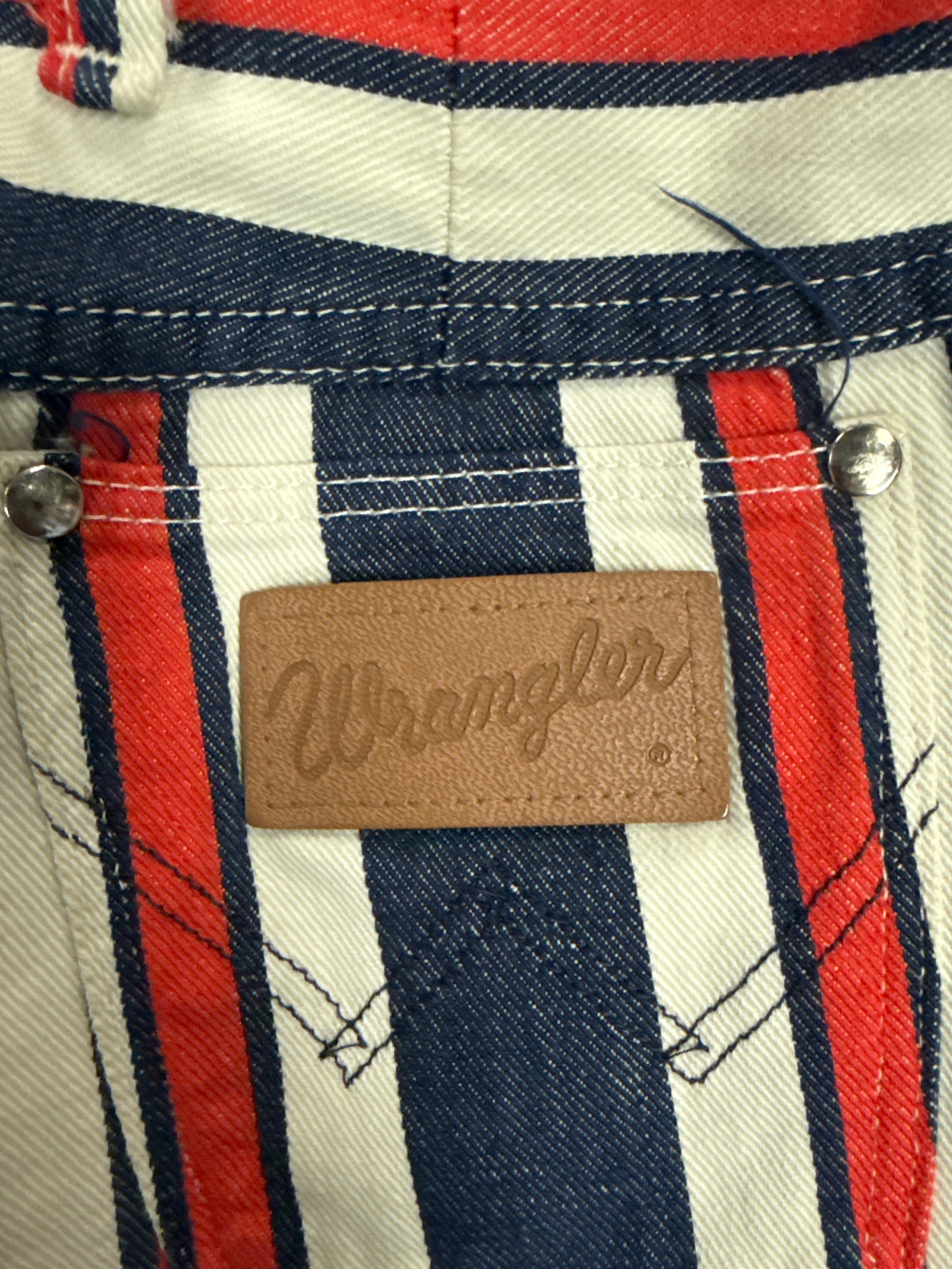 VTG 70s WRANGLER STRIPED JEAN